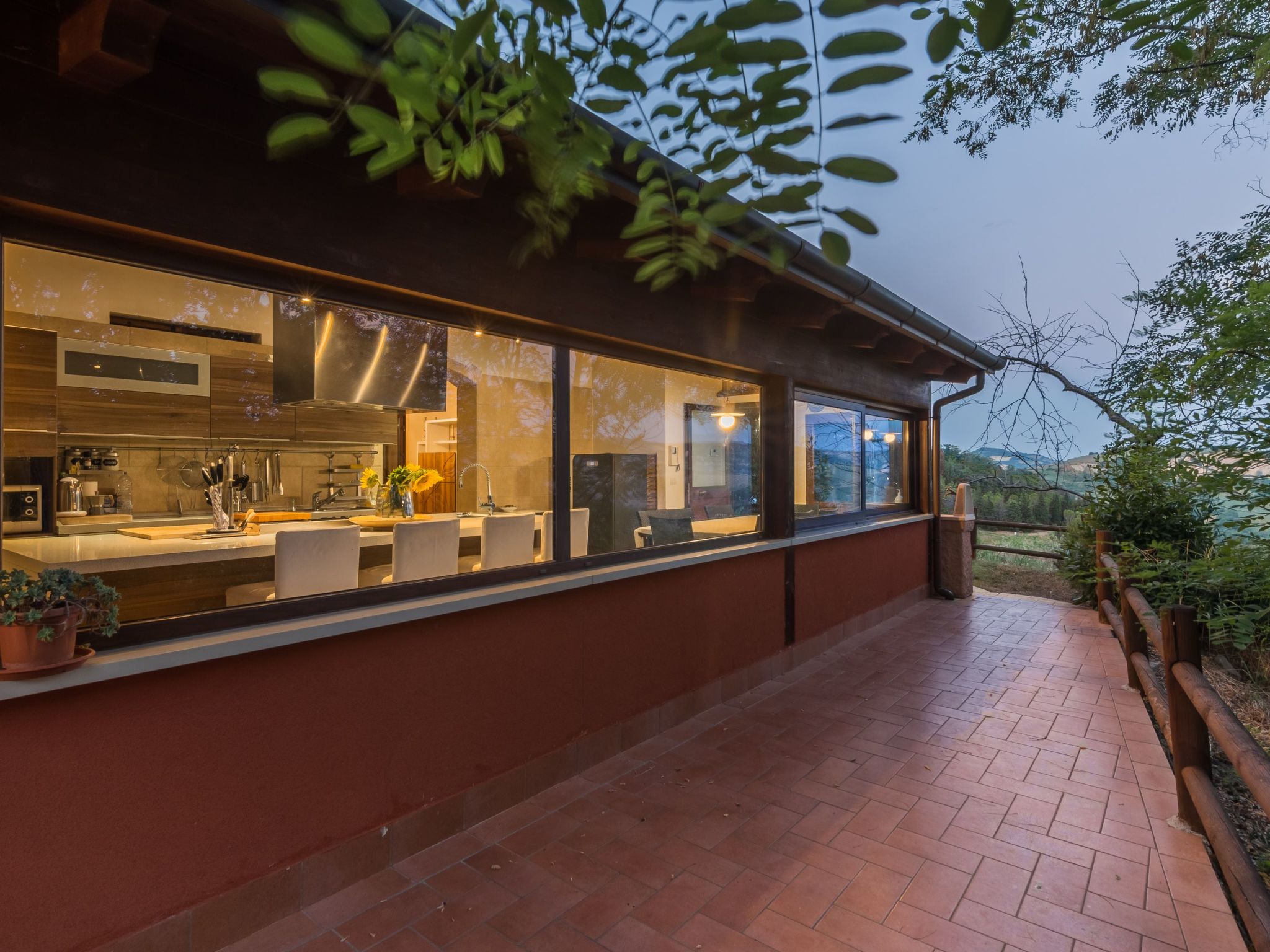 Landgut "TenutaQuarantaOlivi-Drinnen