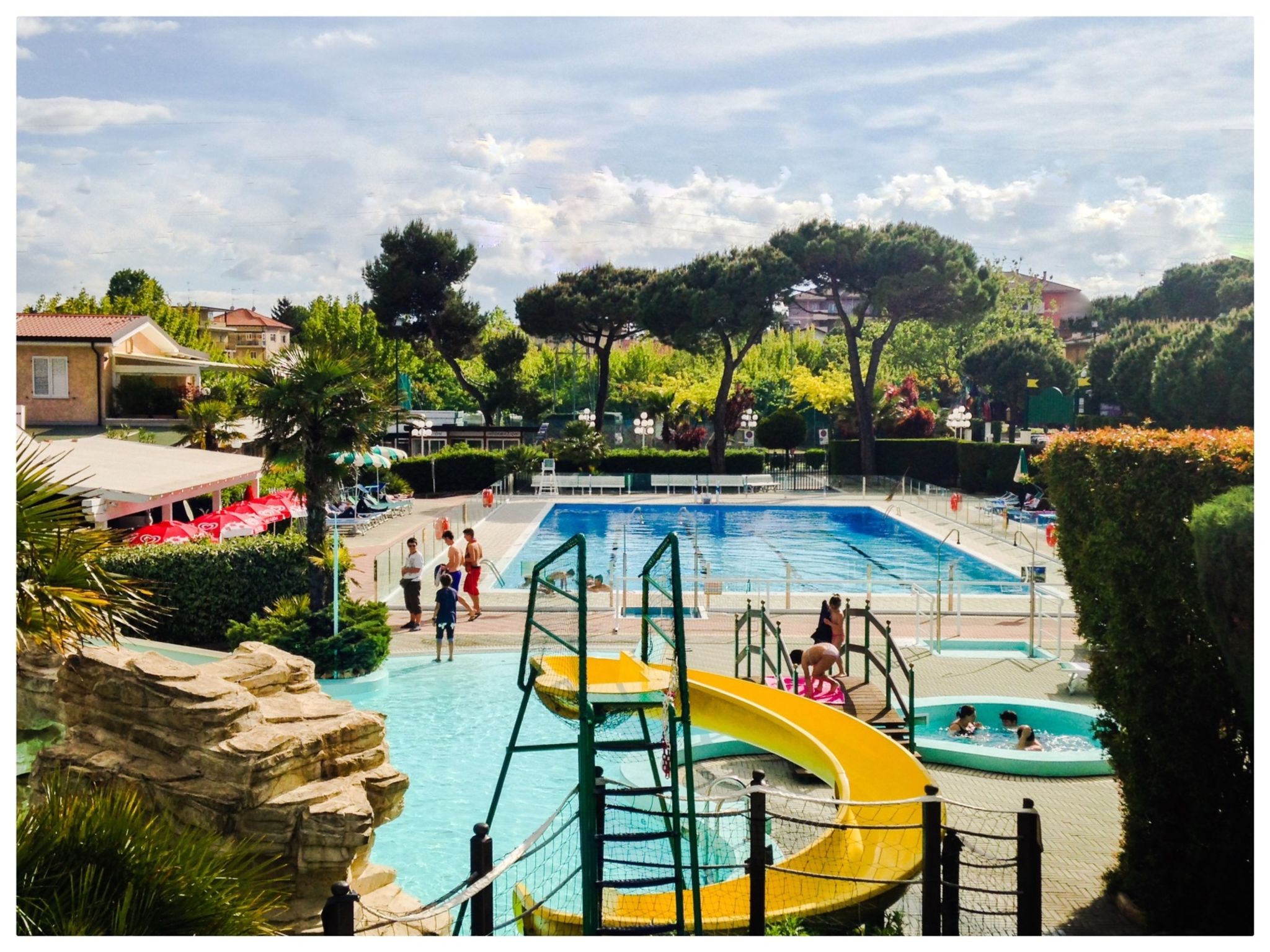 Happy Camp Mobil Homes in Riccione-Dehors