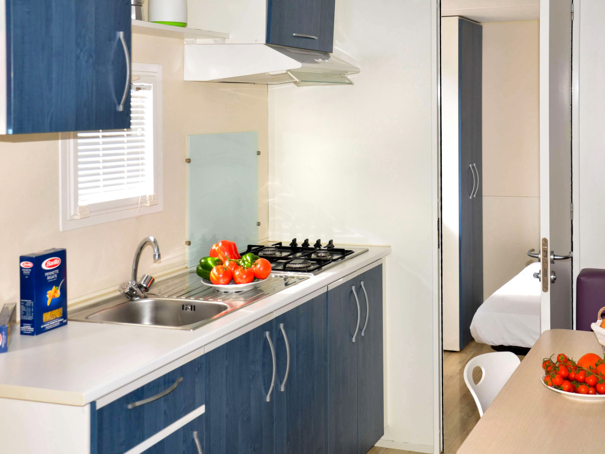 Happy Camp Mobil Homes in Riccione-Dedans