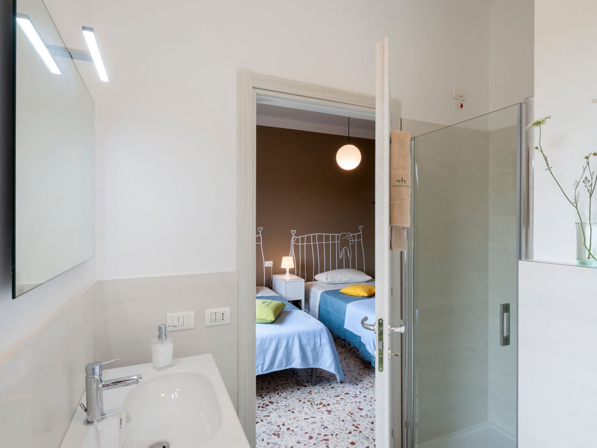 Villa Traiani, Marken Urlaub, privater Pool-Dedans