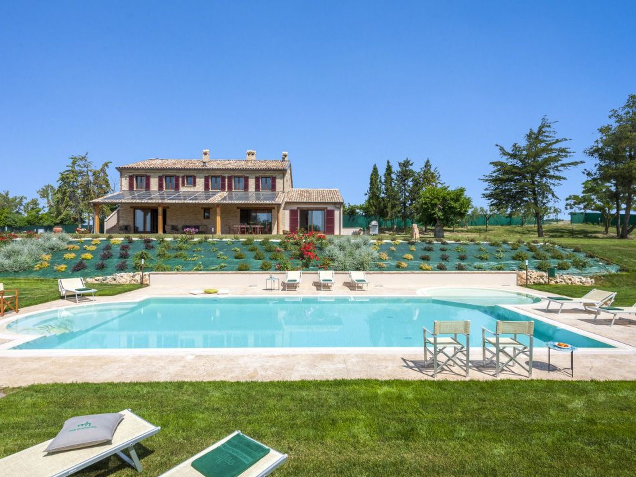 Villa i Gelsi Marche Urlaub, privater Pool