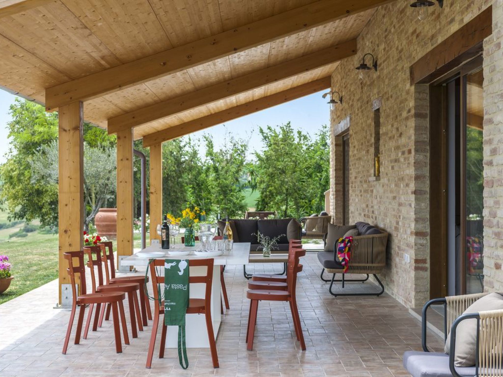 Villa i Gelsi Marche Urlaub, privater Pool