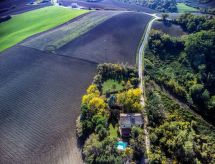 Licht unter den Buchen, Marche Urlaub, privater Pool