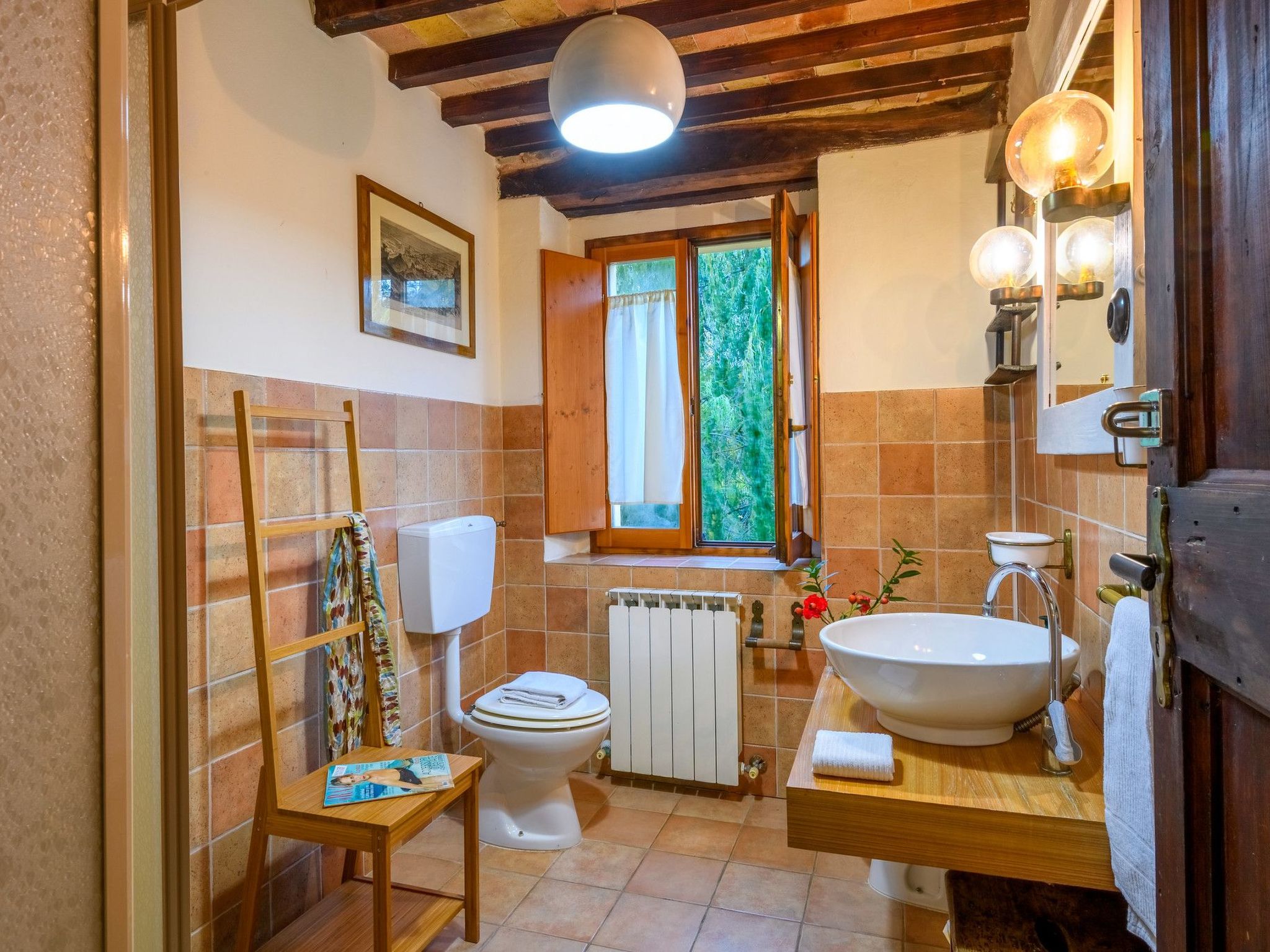 Licht unter den Buchen, Marche Urlaub, privater Pool