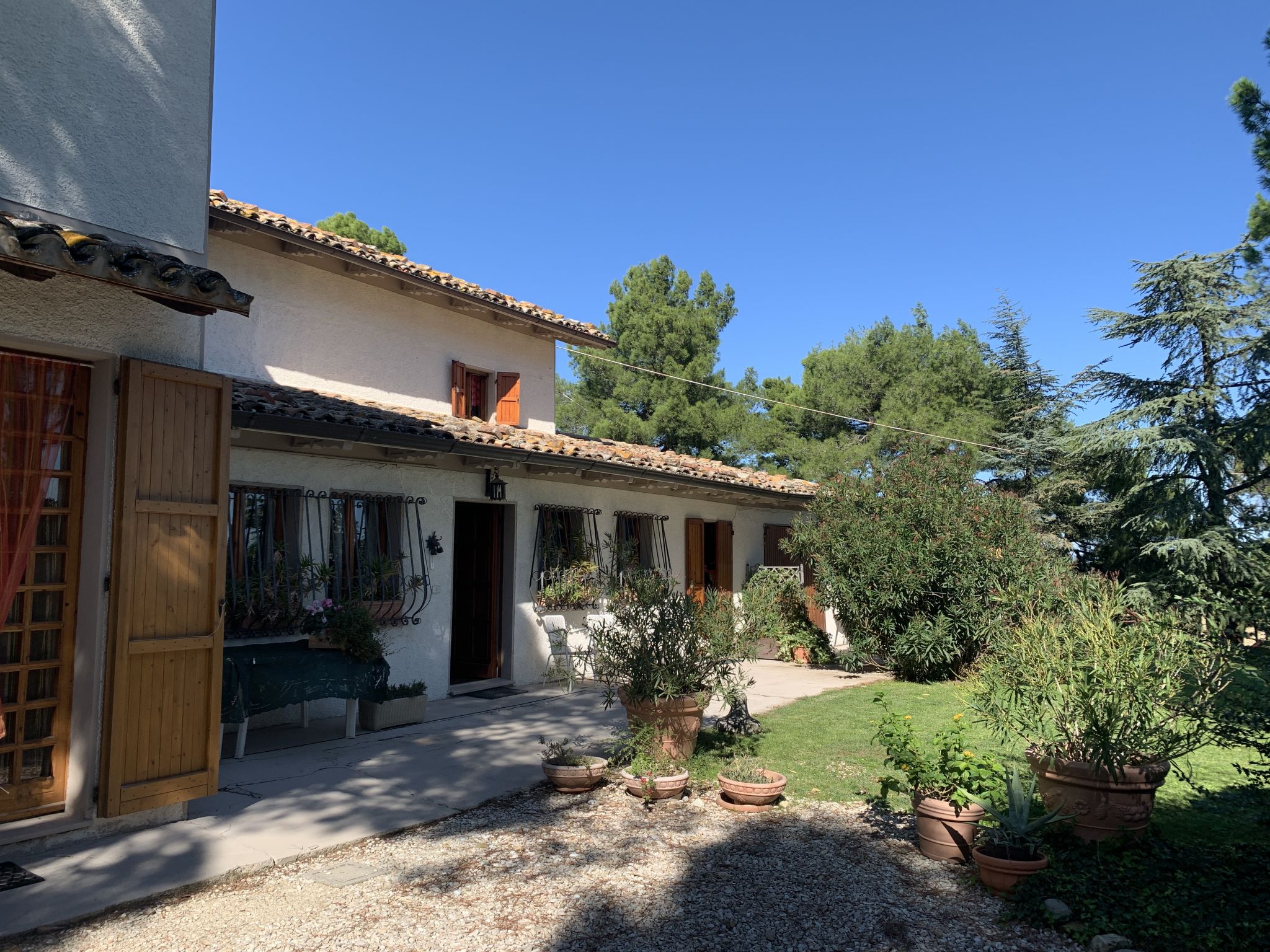 Ferienhaus mit umzäuntem Garten in Pesaro (Italien) und 1 Hund erlaubt