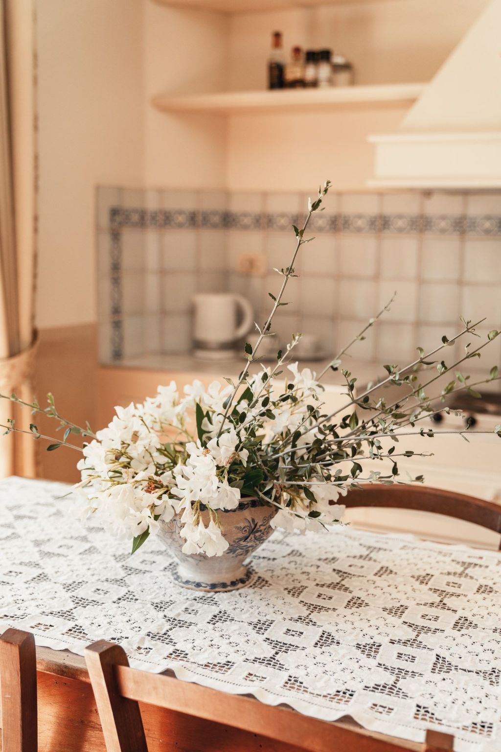 In einem Bauernhaus in den Hügeln, mit Garten und Pool-Binnen