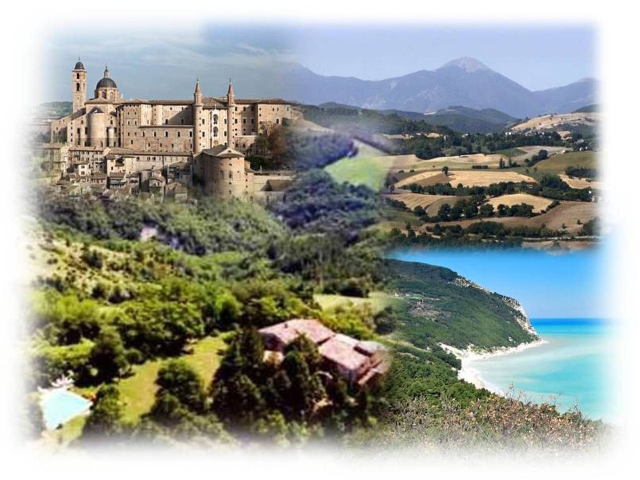 Vakantiehuis met privé zwembad in Urbino (Italië) voor 12 personen