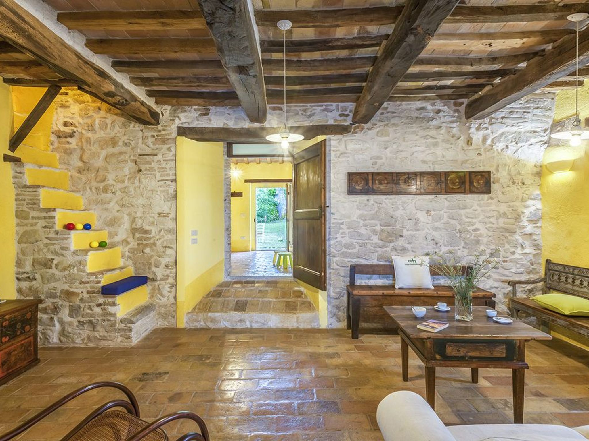 Ferienvilla 'Checello' mit privatem Pool-Binnen