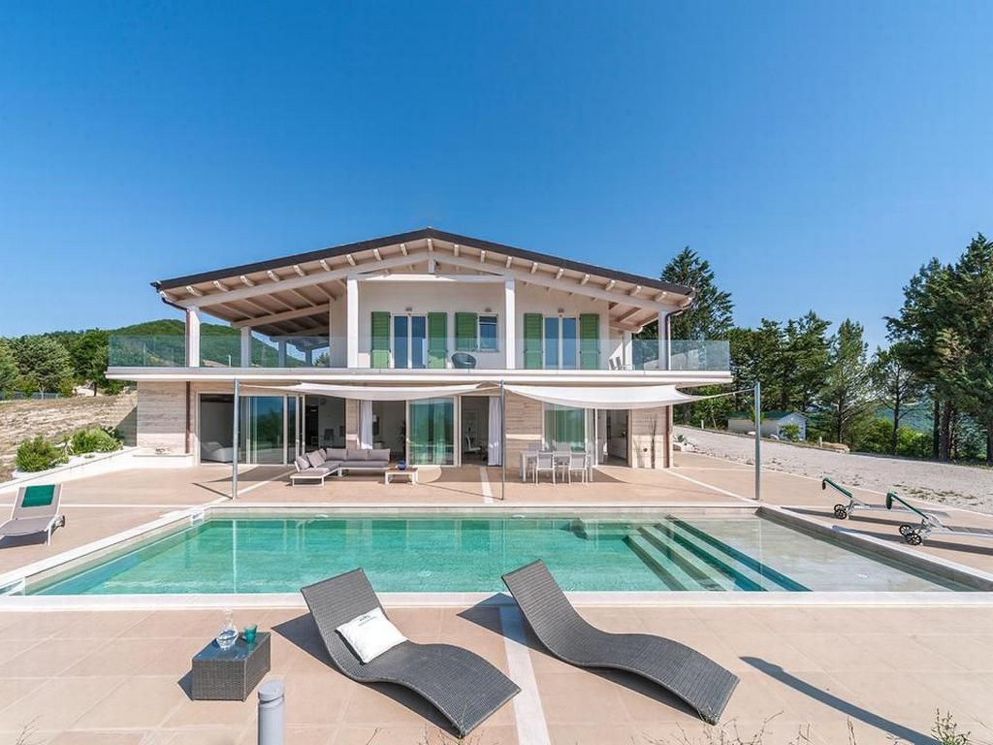 Vakantiehuis met privé zwembad in Acqualagna (Italië) voor 8 personen