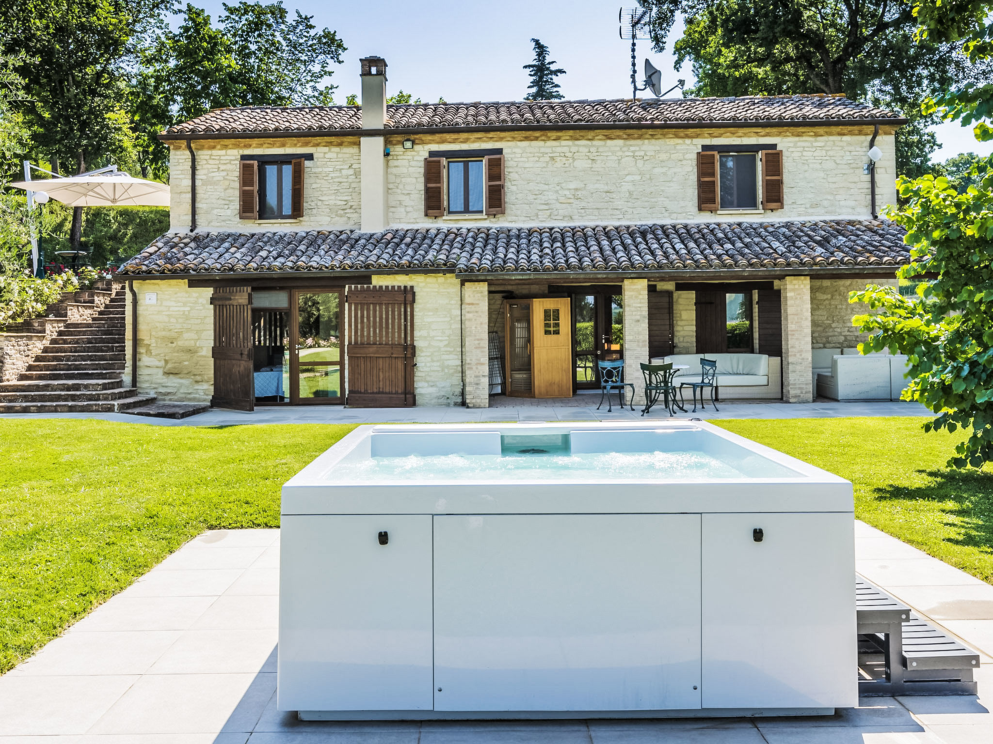 Anna Heated Pool - Dehors