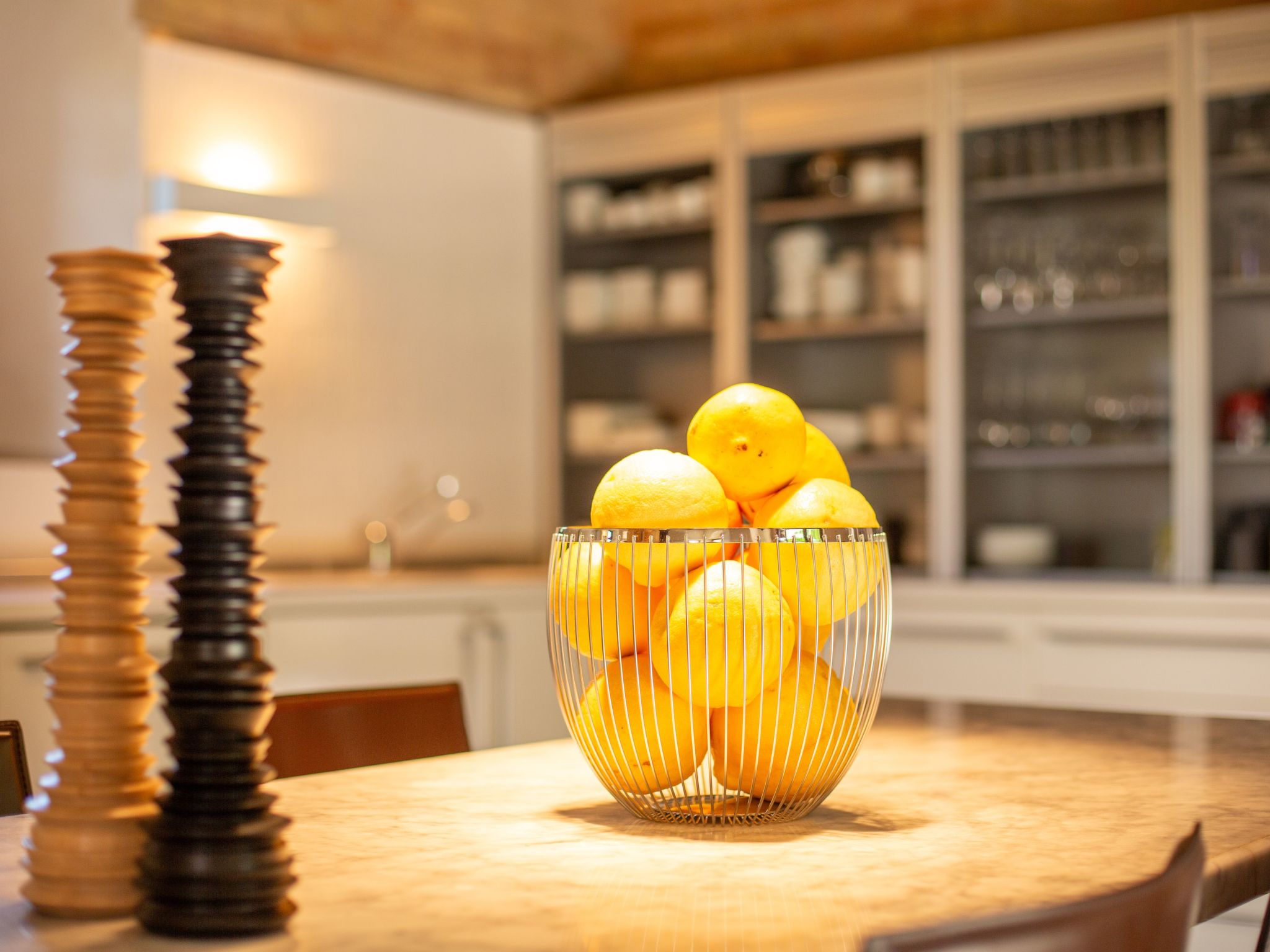 Villa Gelso mit Pool, Sauna und atemberaubender Aussicht-Dedans