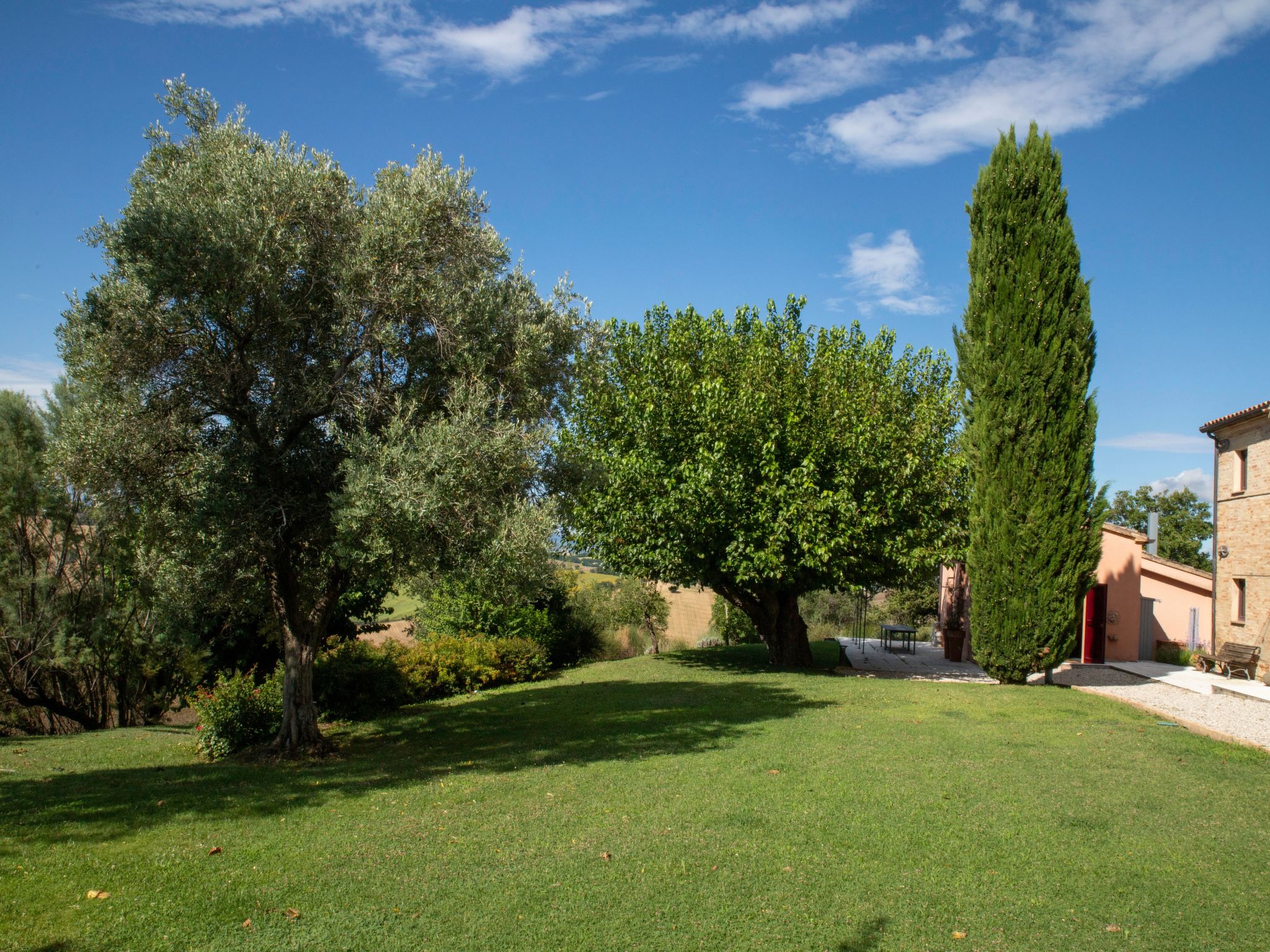 Villa Gelso mit Pool, Sauna und atemberaubender Aussicht-Dedans