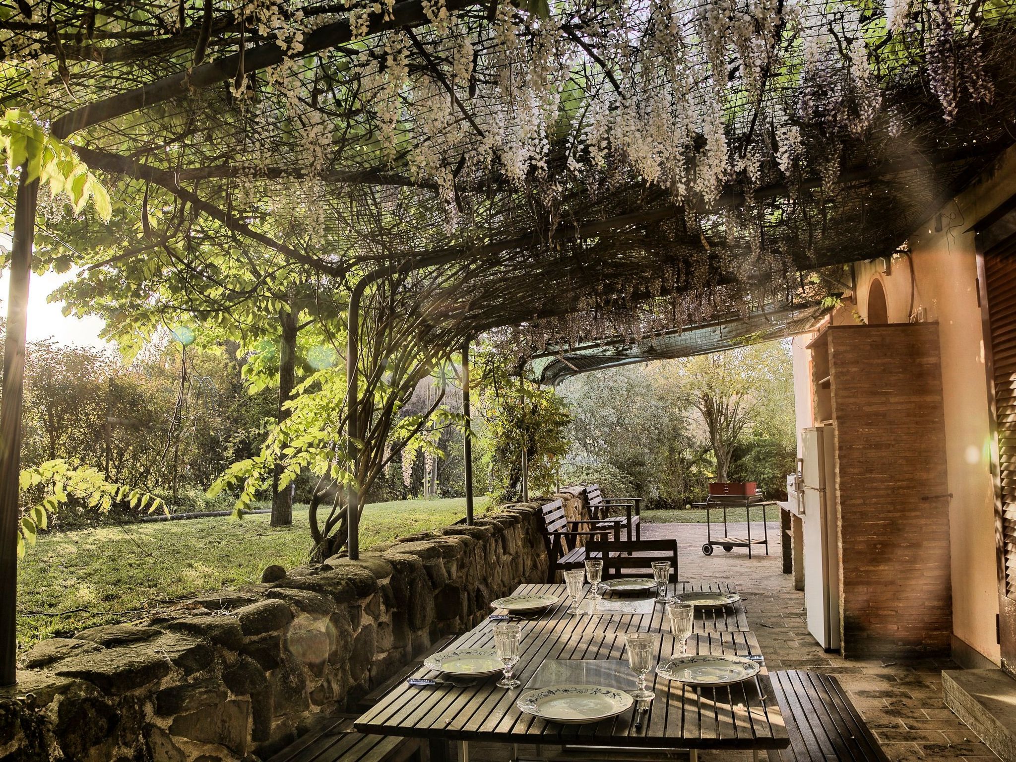 "Haustierfreundliches 'Cottage Glicini' mit Pool und Aussicht-Binnen