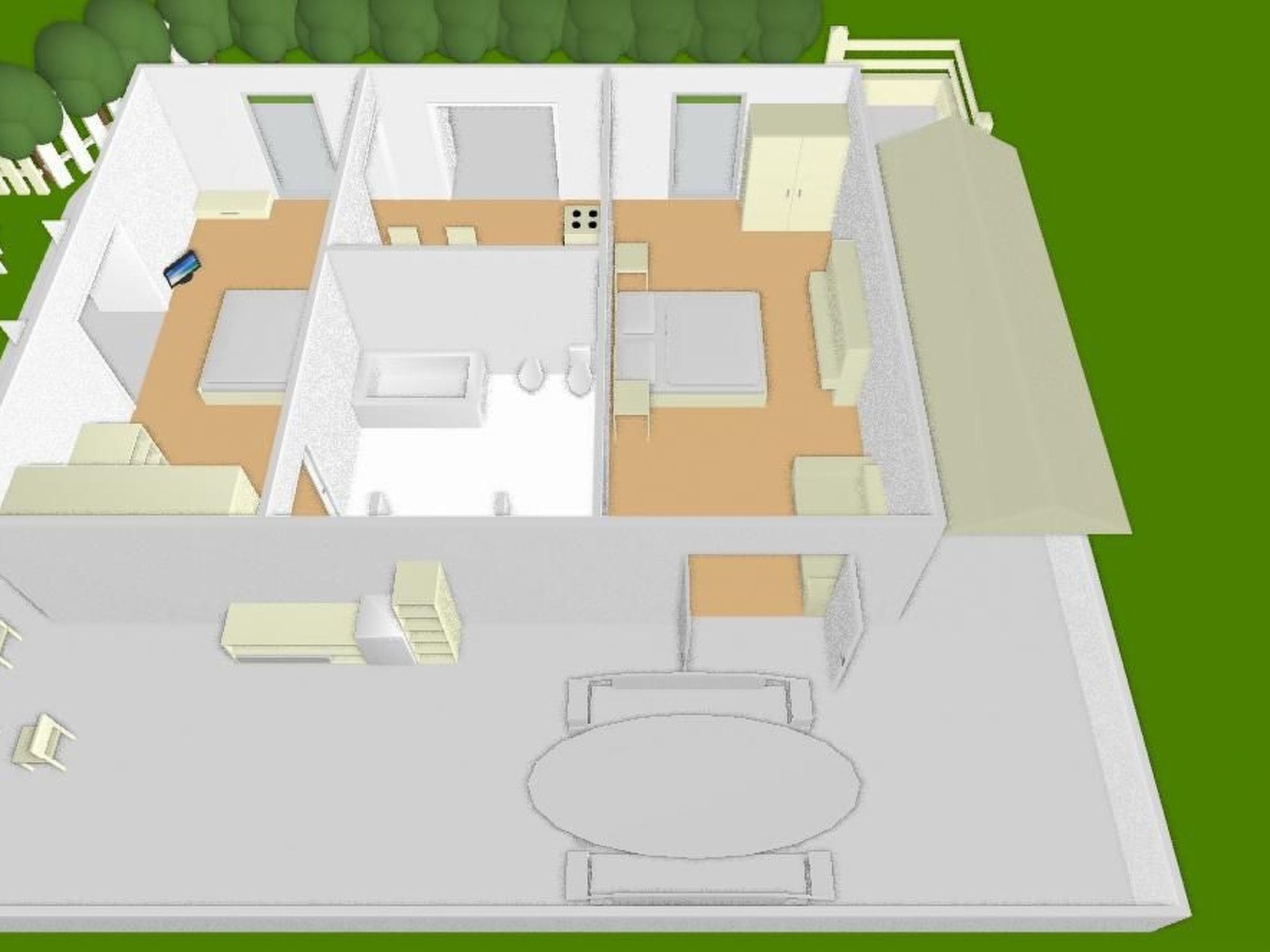 "Haustierfreundliches 'Cottage Glicini' mit Pool und Aussicht-Binnen