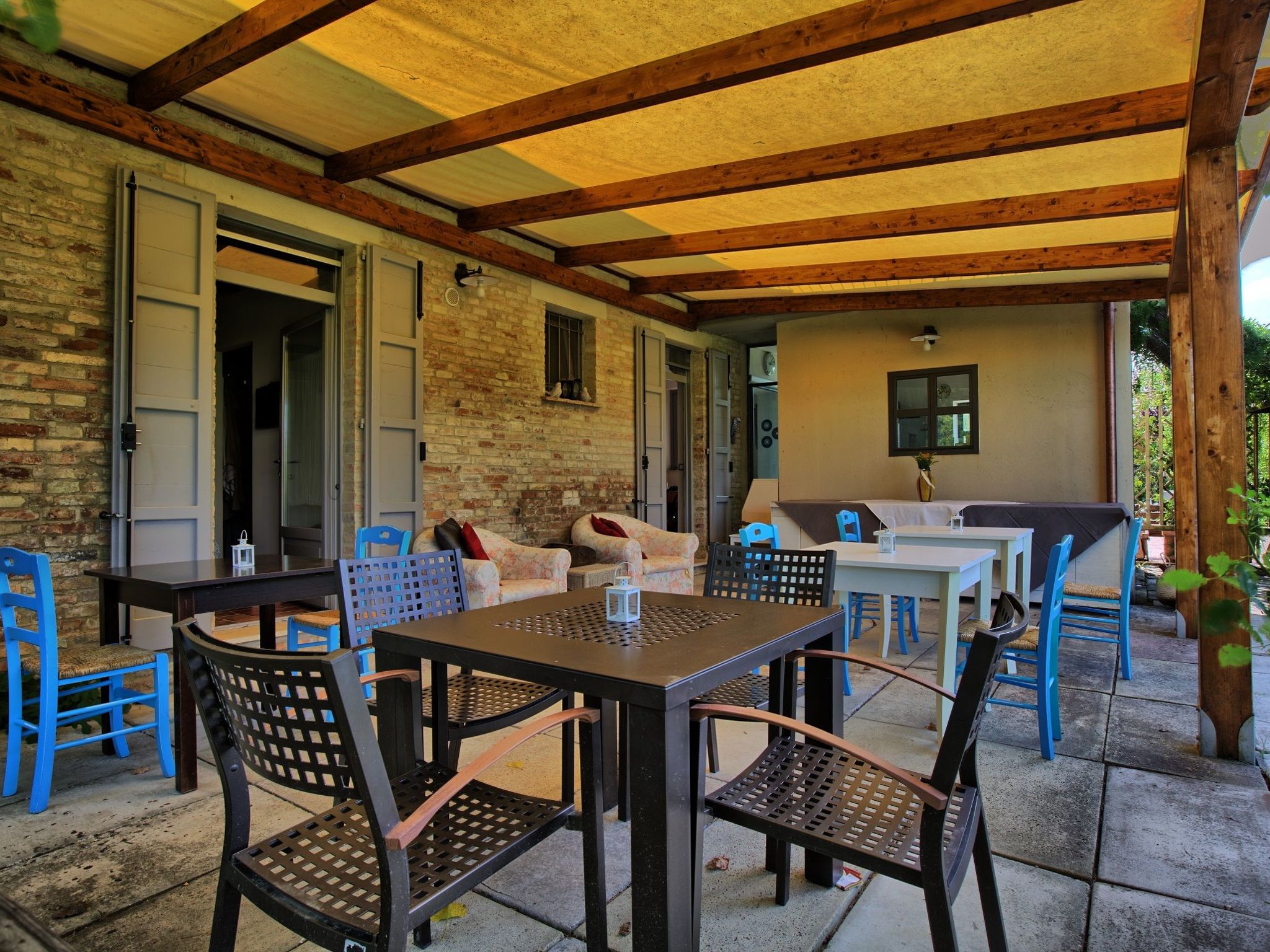 Haus der Musik 270m Veranda, Garten und Pool-Binnen