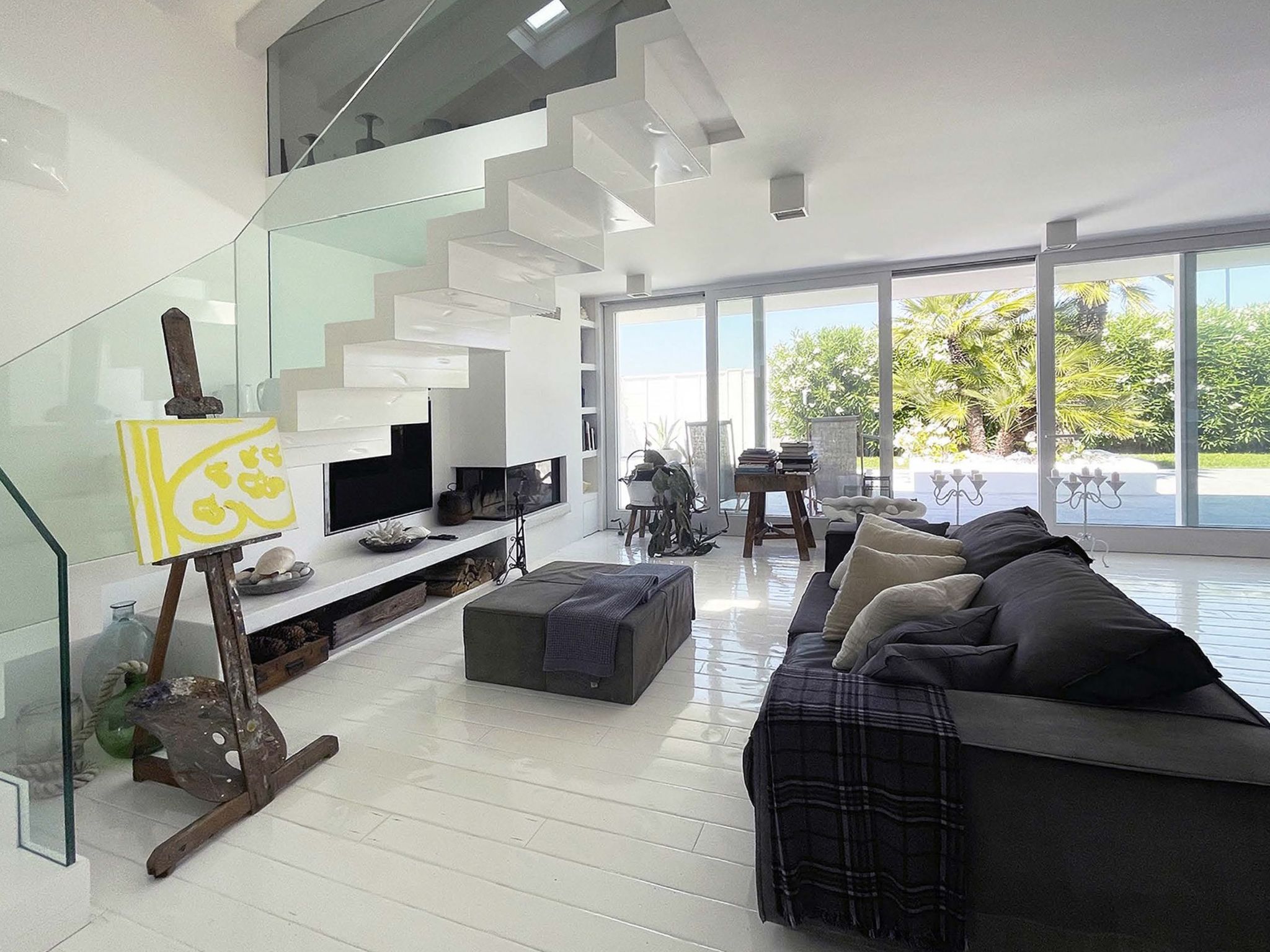 Elegante Villa am Strand, Jacuzzi und Garten-Dedans