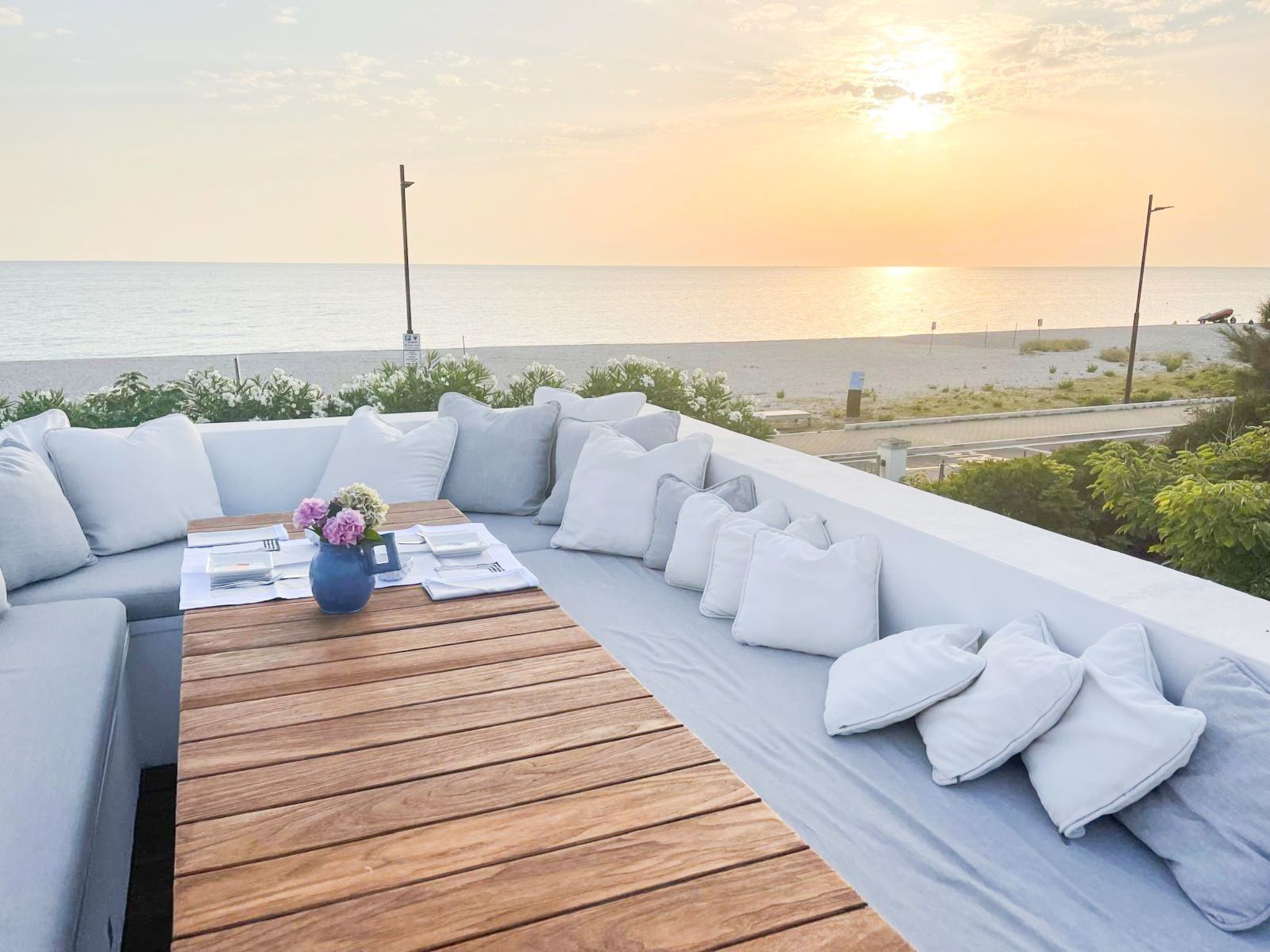 Elegante Villa am Strand, Jacuzzi und Garten-Dedans