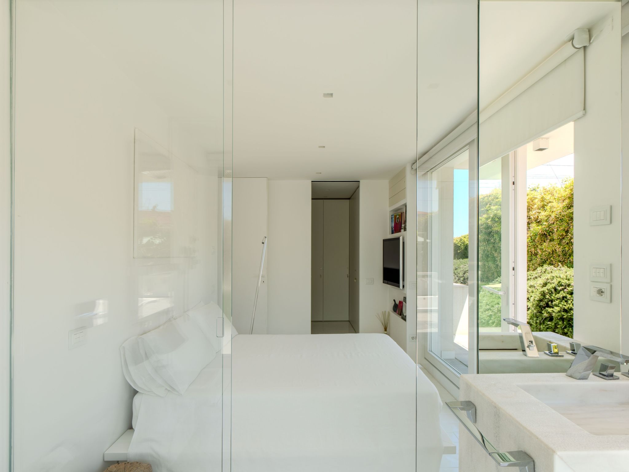 Elegante Villa am Strand, Jacuzzi und Garten-Dedans