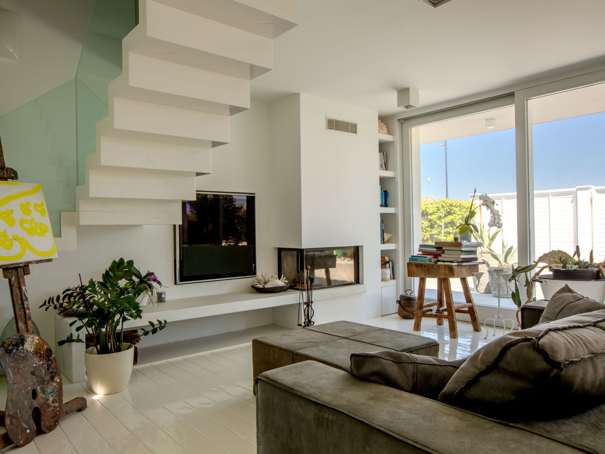 Elegante Villa am Strand, Jacuzzi und Garten-Dedans