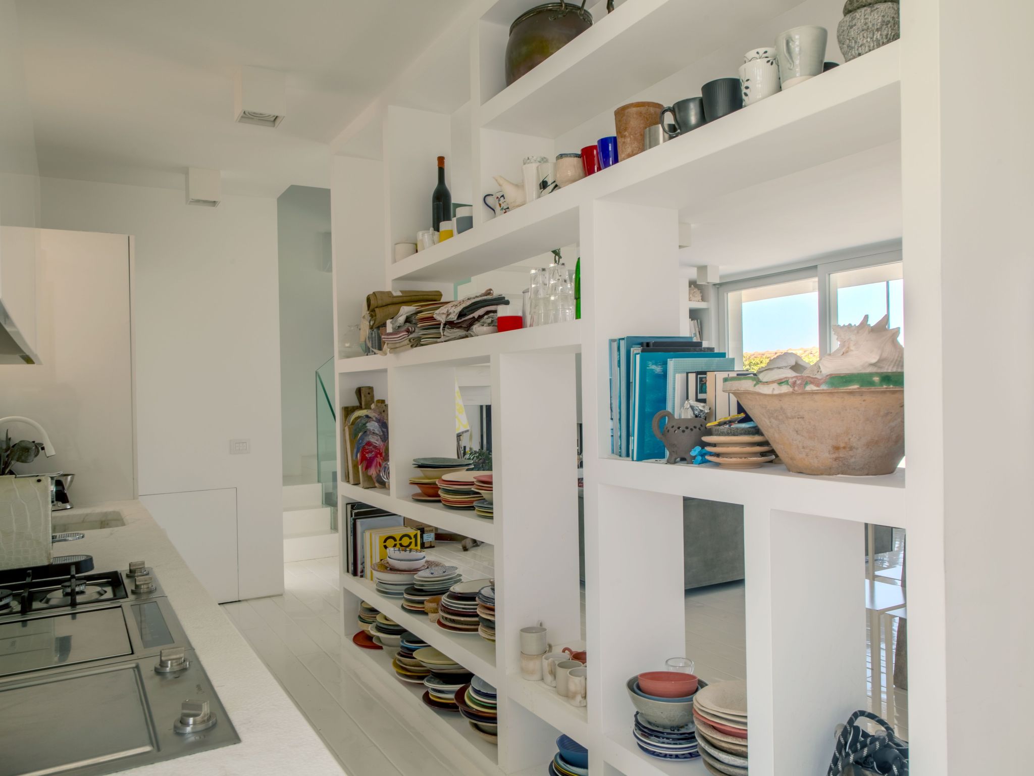 Elegante Villa am Strand, Jacuzzi und Garten-Dedans