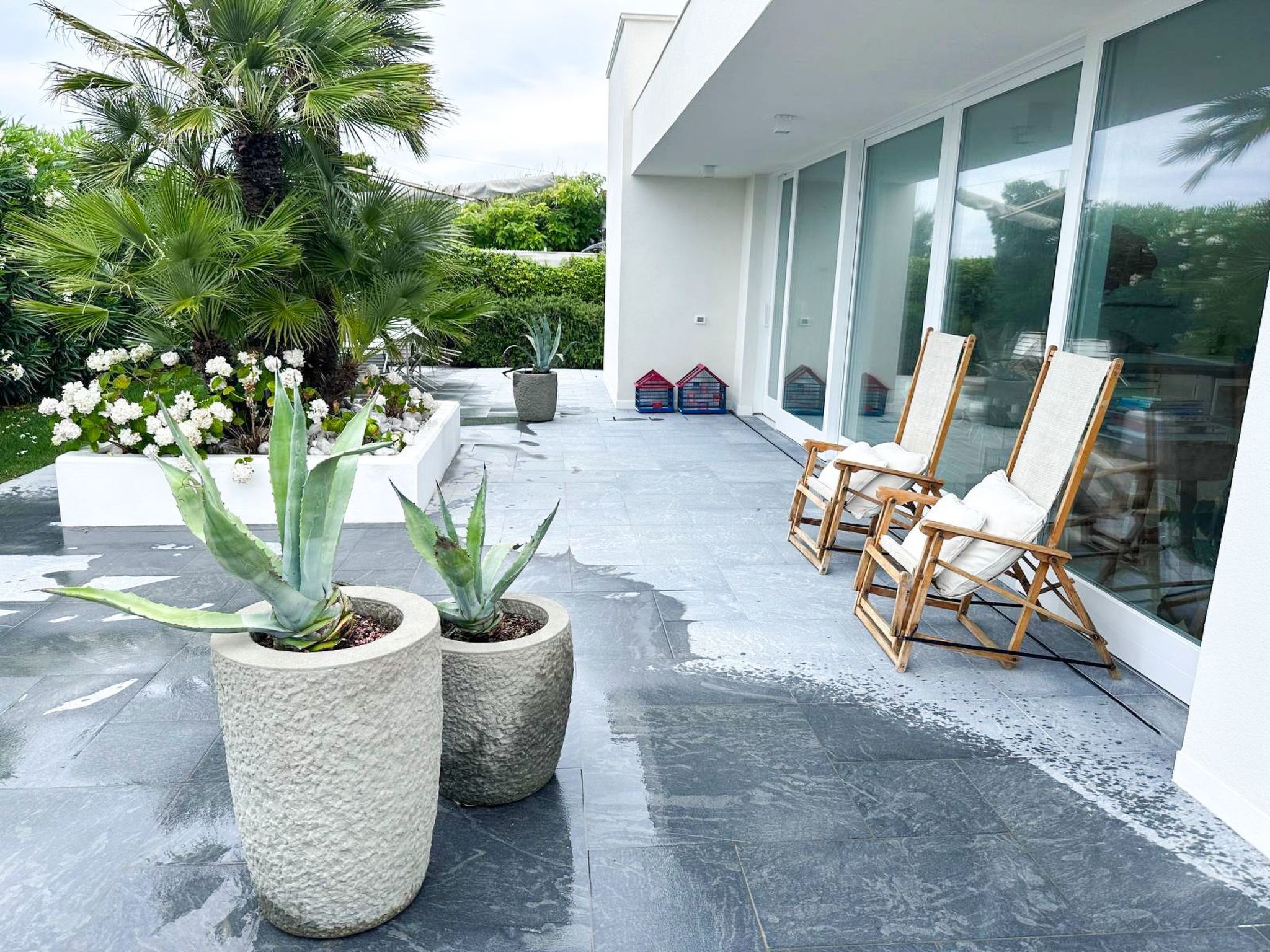 Elegante Villa am Strand, Jacuzzi und Garten-Dedans