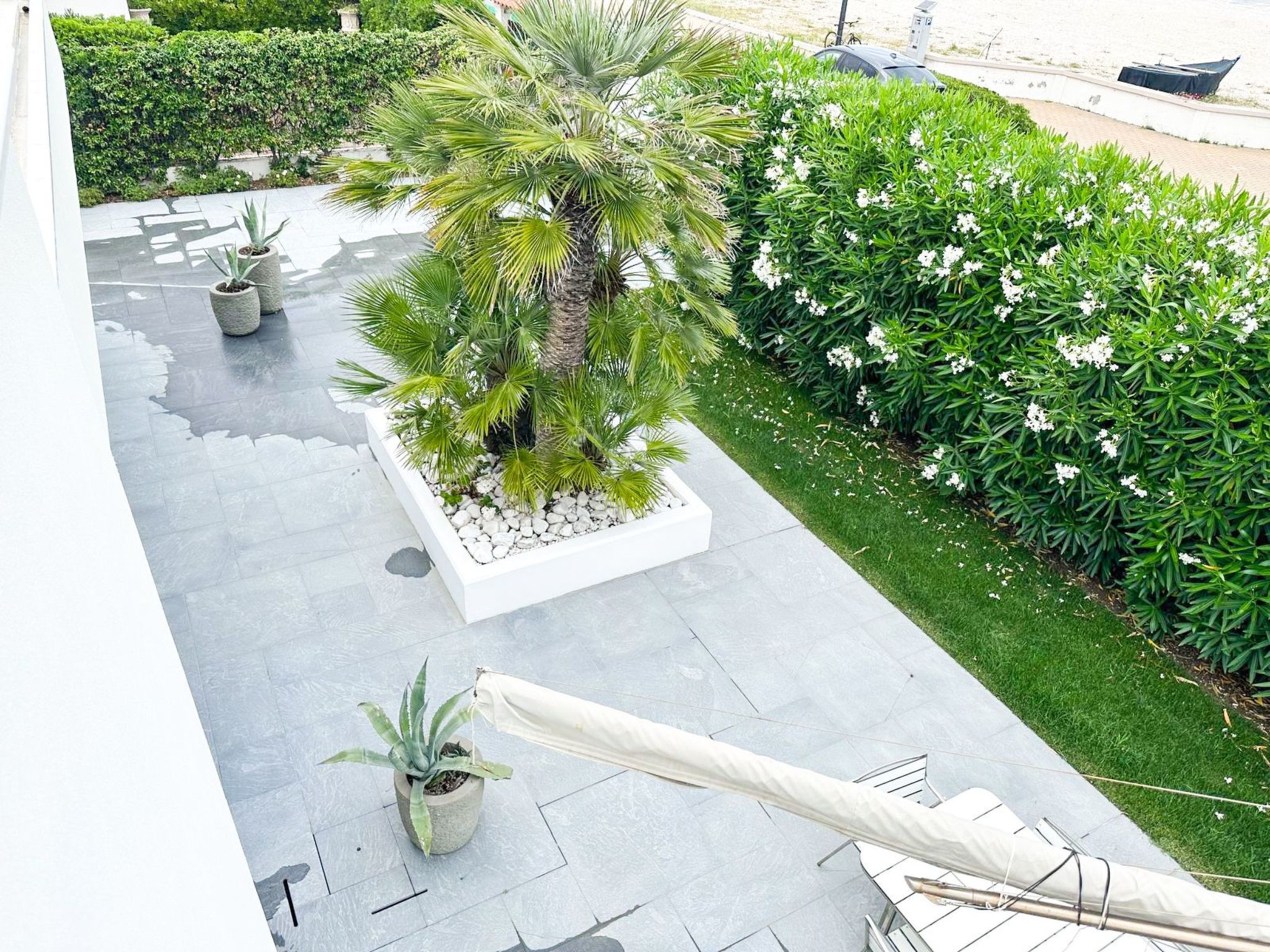 Elegante Villa am Strand, Jacuzzi und Garten-Dedans