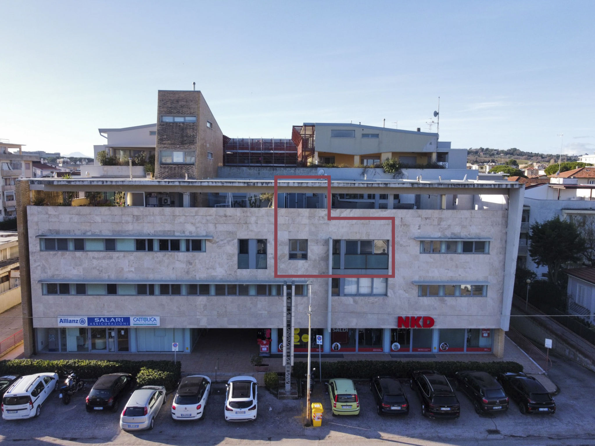 Wohnung mit Terrasse und Panoramablick-Dedans