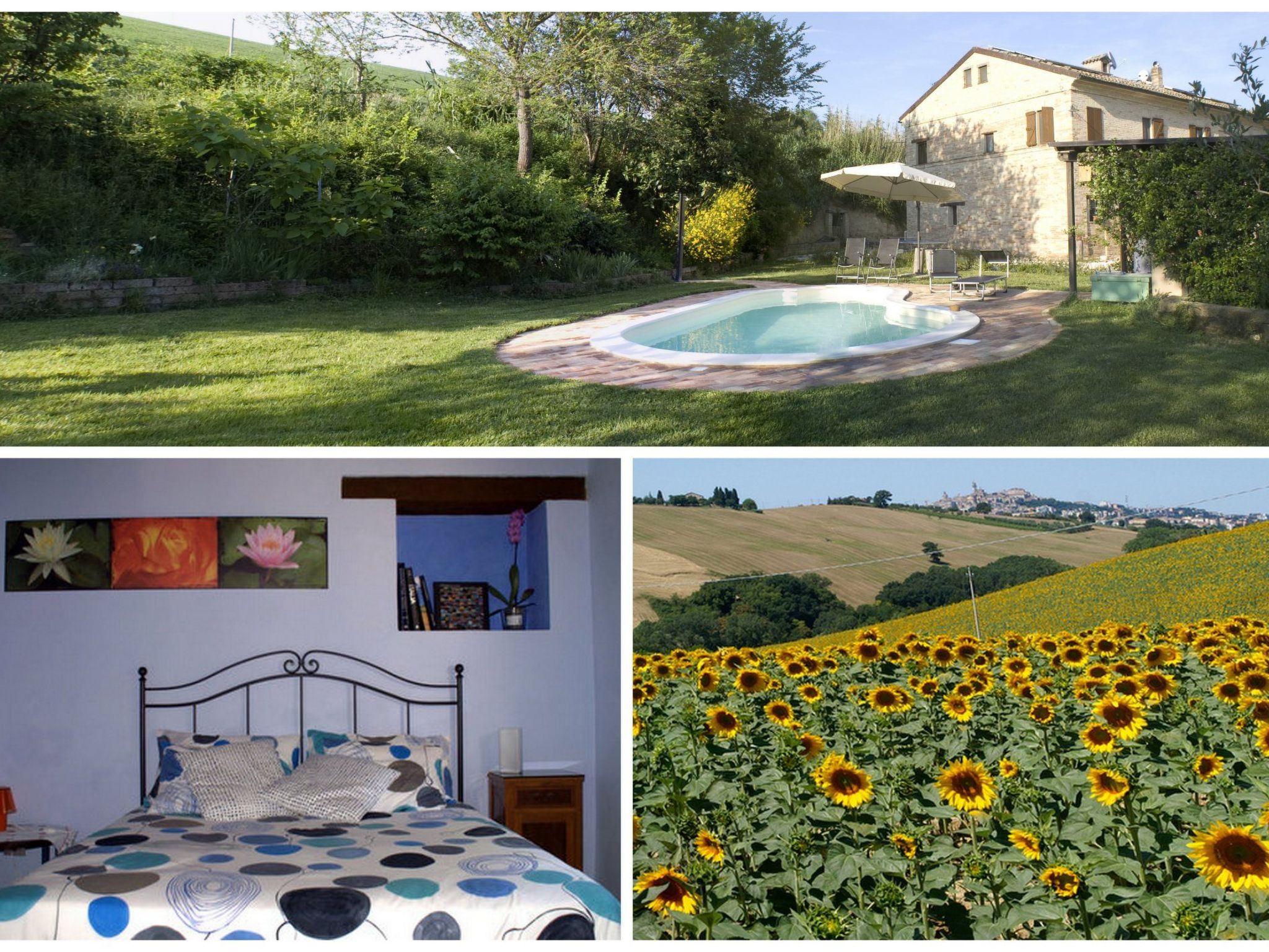 Vakantiehuis met privé zwembad in Macerata (Italië) voor 6 personen