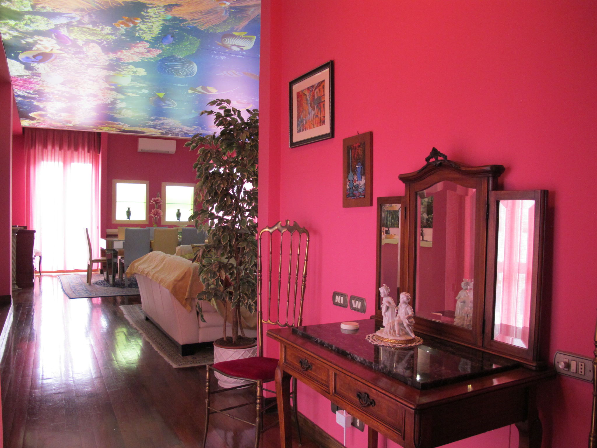 inside