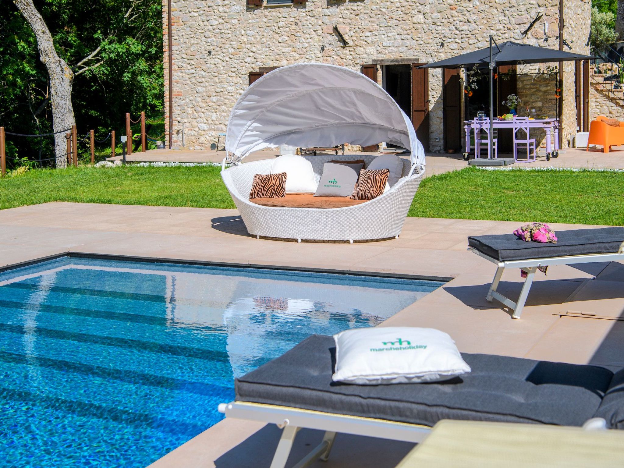 Ferienvilla 'Casalino Galassi-Binnen