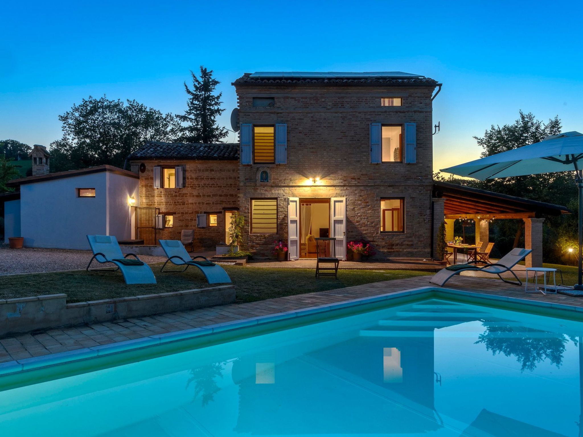 Casa Felicità, Marche Ferienhäuser-Binnen