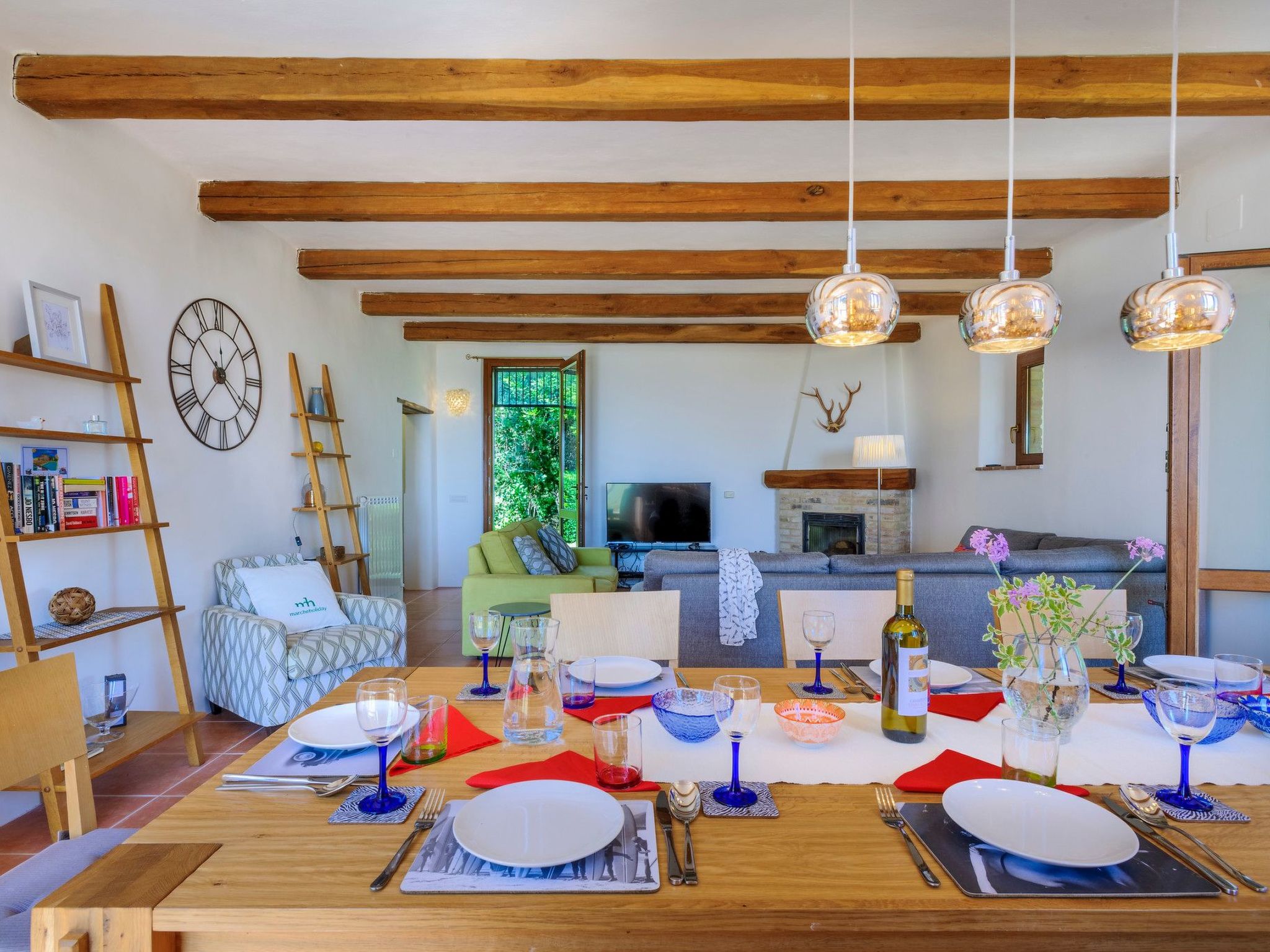 Casa Felicità, Marche Ferienhäuser-Binnen