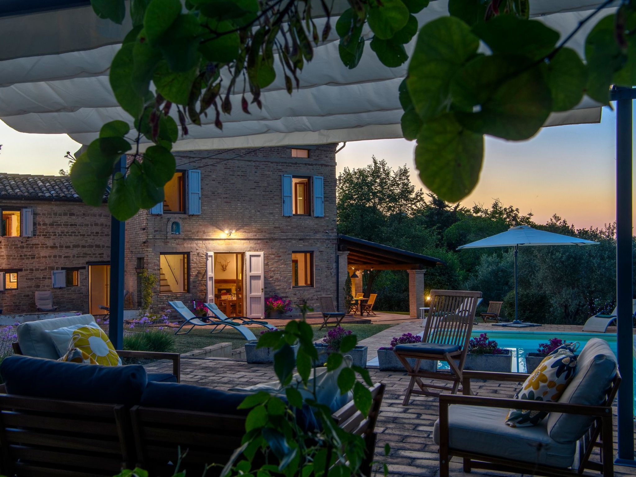 Casa Felicità, Marche Ferienhäuser-Binnen