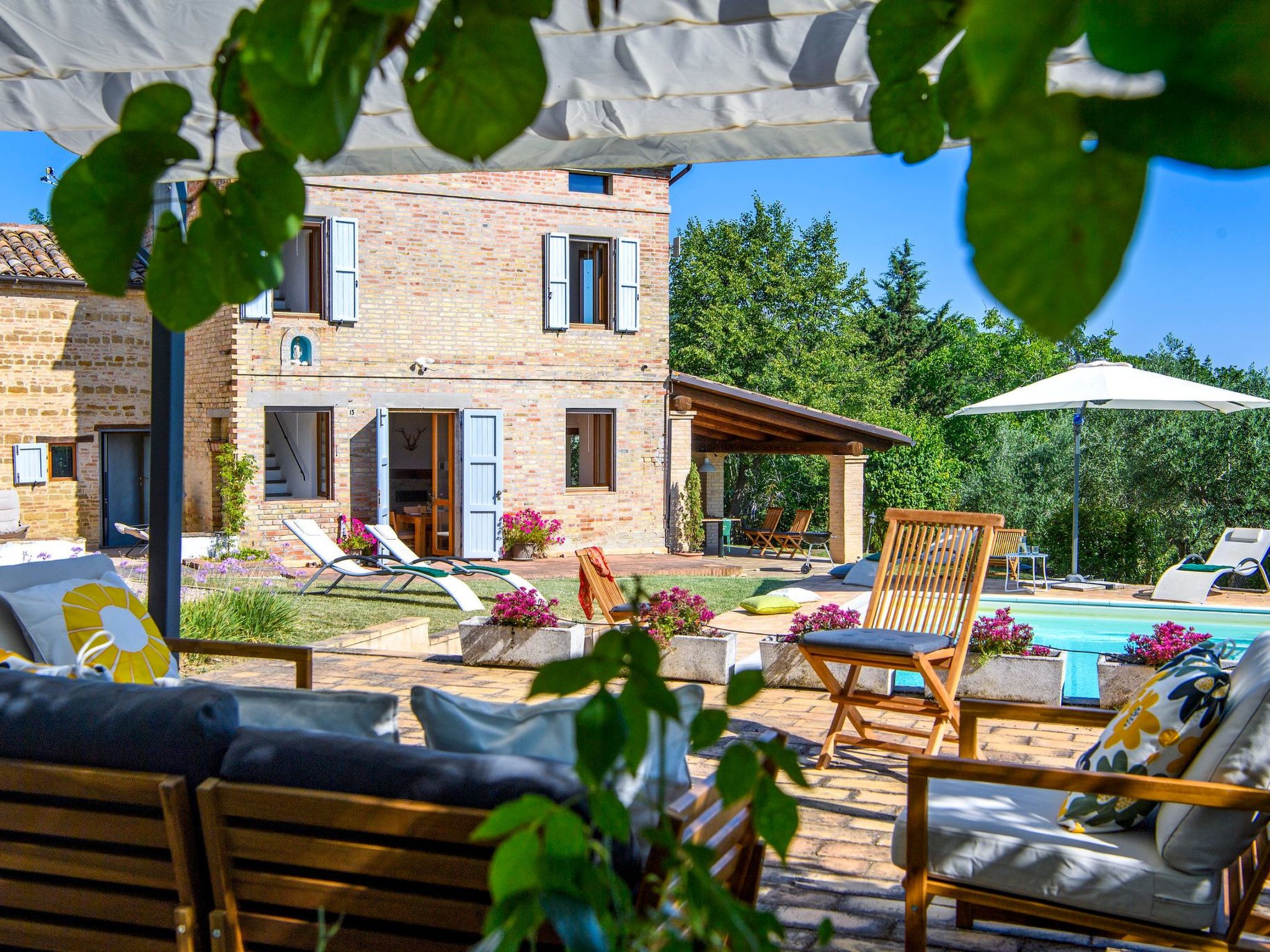 Casa Felicità, Marche Ferienhäuser-Binnen