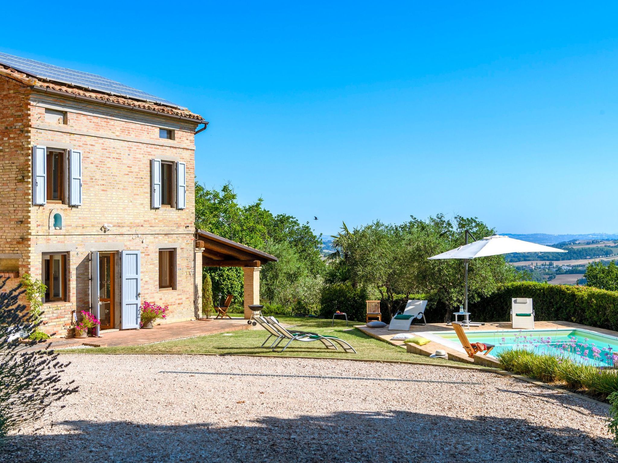 Casa Felicità, Marche Ferienhäuser-Binnen