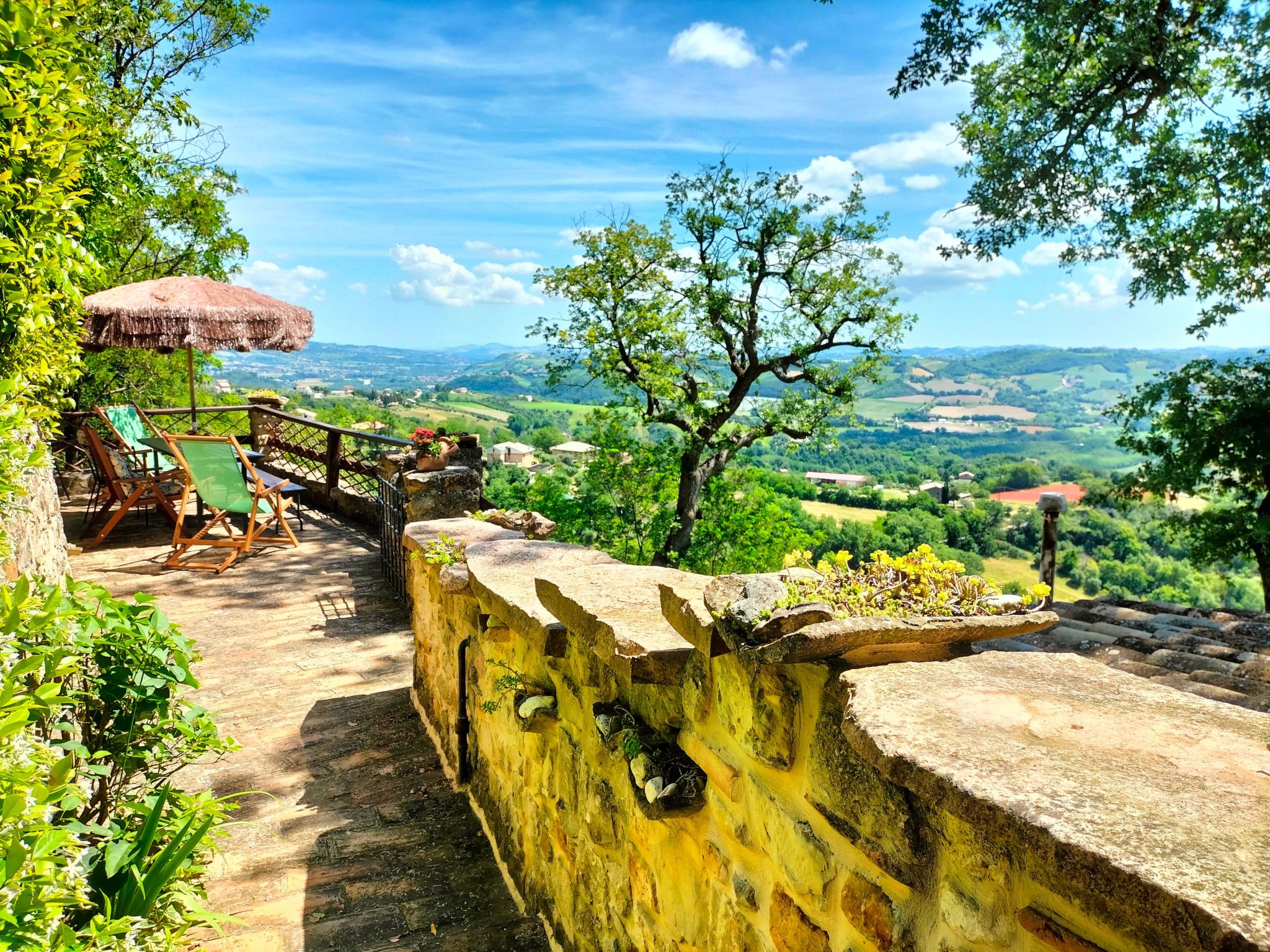 Charmante Wohnung, einzigartiges Panorama-Binnen