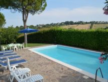 Villa mit privatem Pool in der Nähe von Petriolo