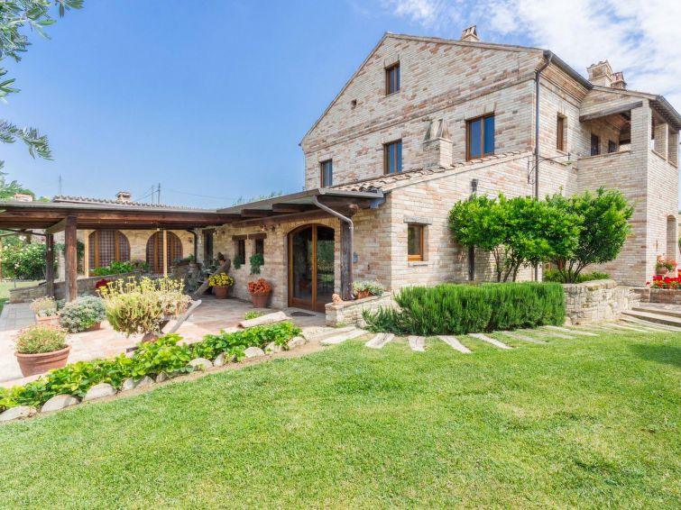 La Villa Degli Ulivi - Landhaus Mit Privatem Pool - Fermo