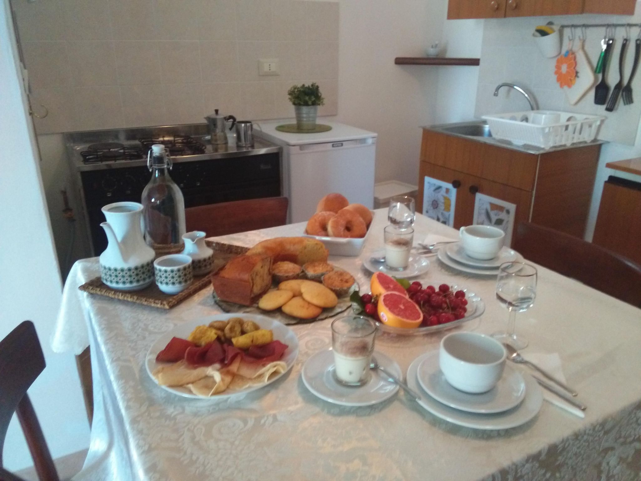 Wohnung in San Rocco mit Privatparkplatz-Dedans