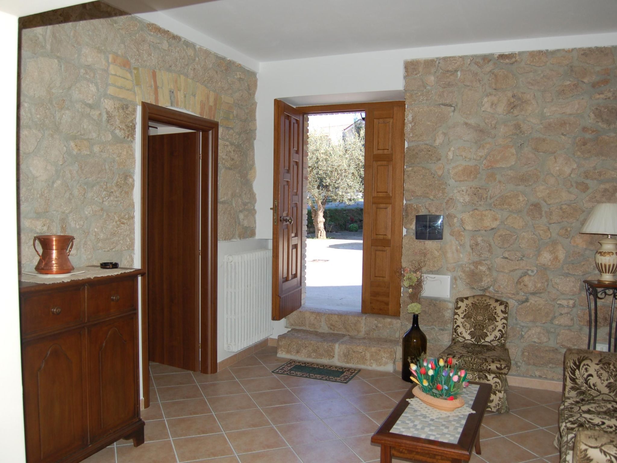 Wohnung in San Rocco mit Privatparkplatz-Dedans