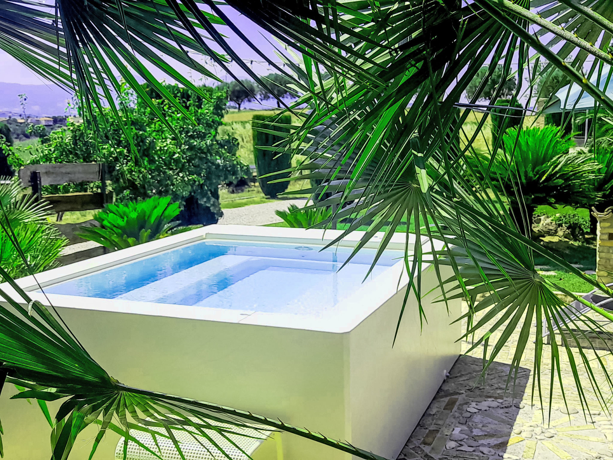 In Notaresco mit Grill und Garten