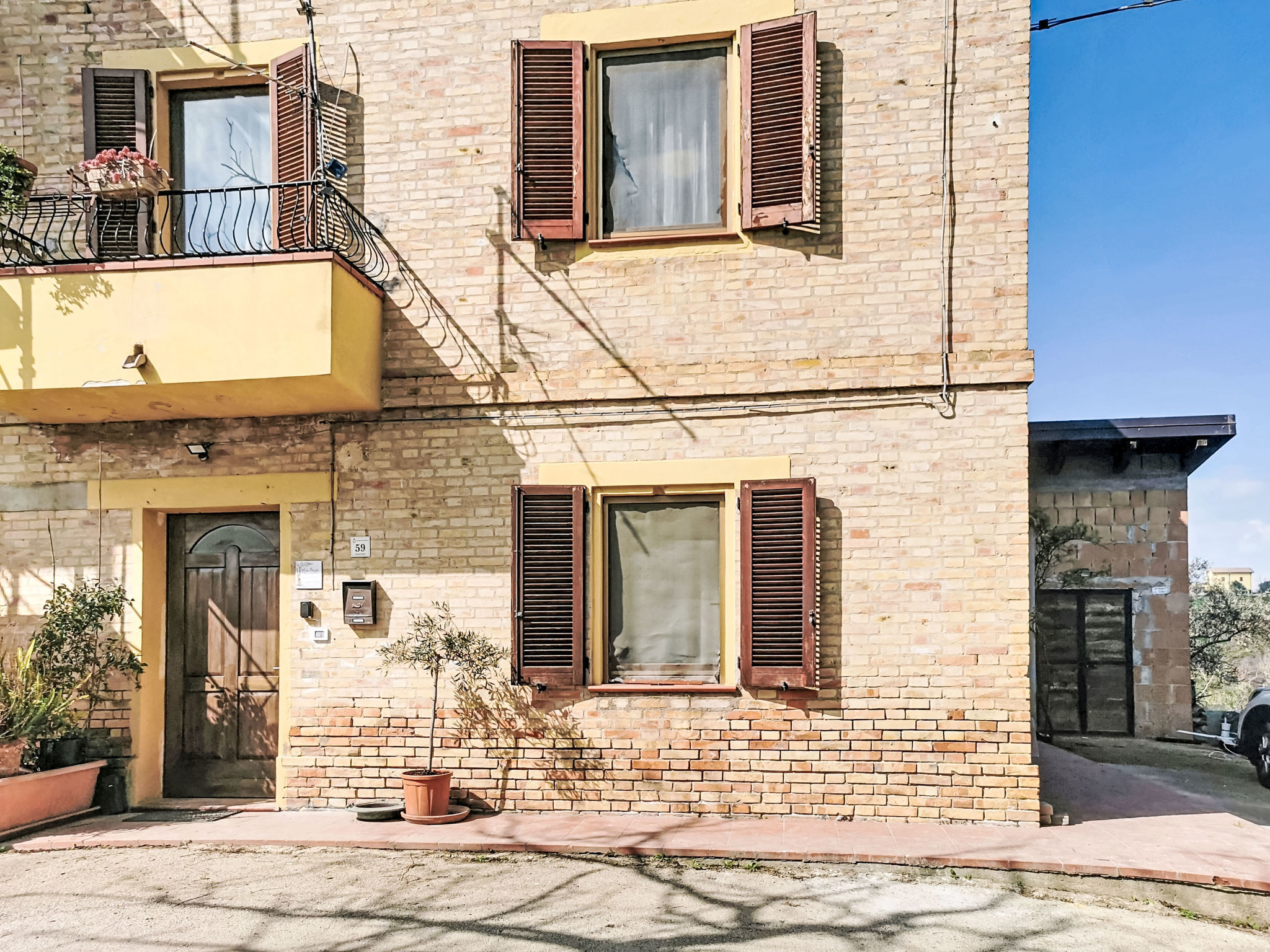 Ferienhaus mit umzäuntem Garten in Picciano (Italien) und 2 Hunde erlaubt