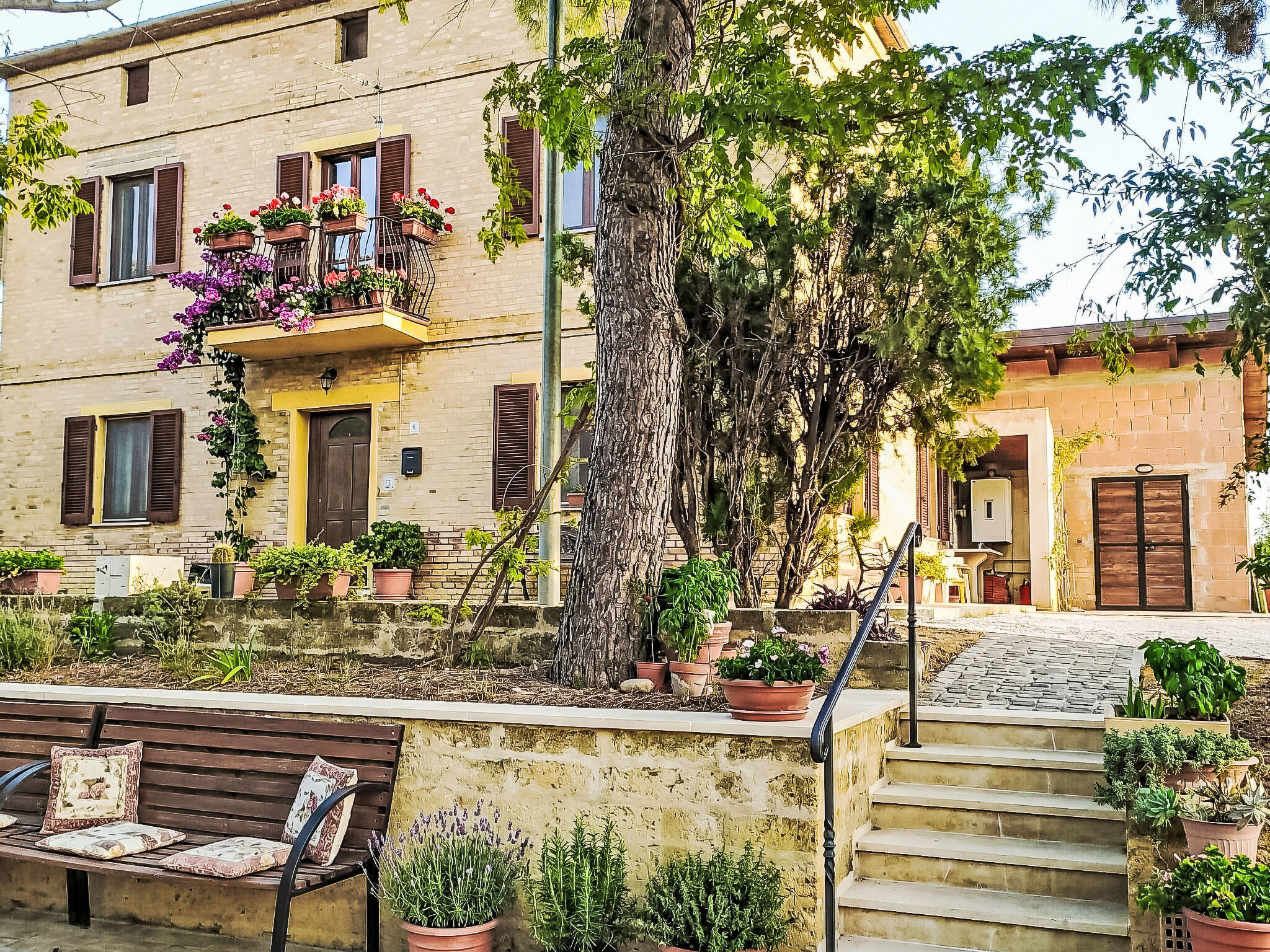 Vakantiehuis met omheinde tuin in Picciano (Italië) 2 honden zijn welkom