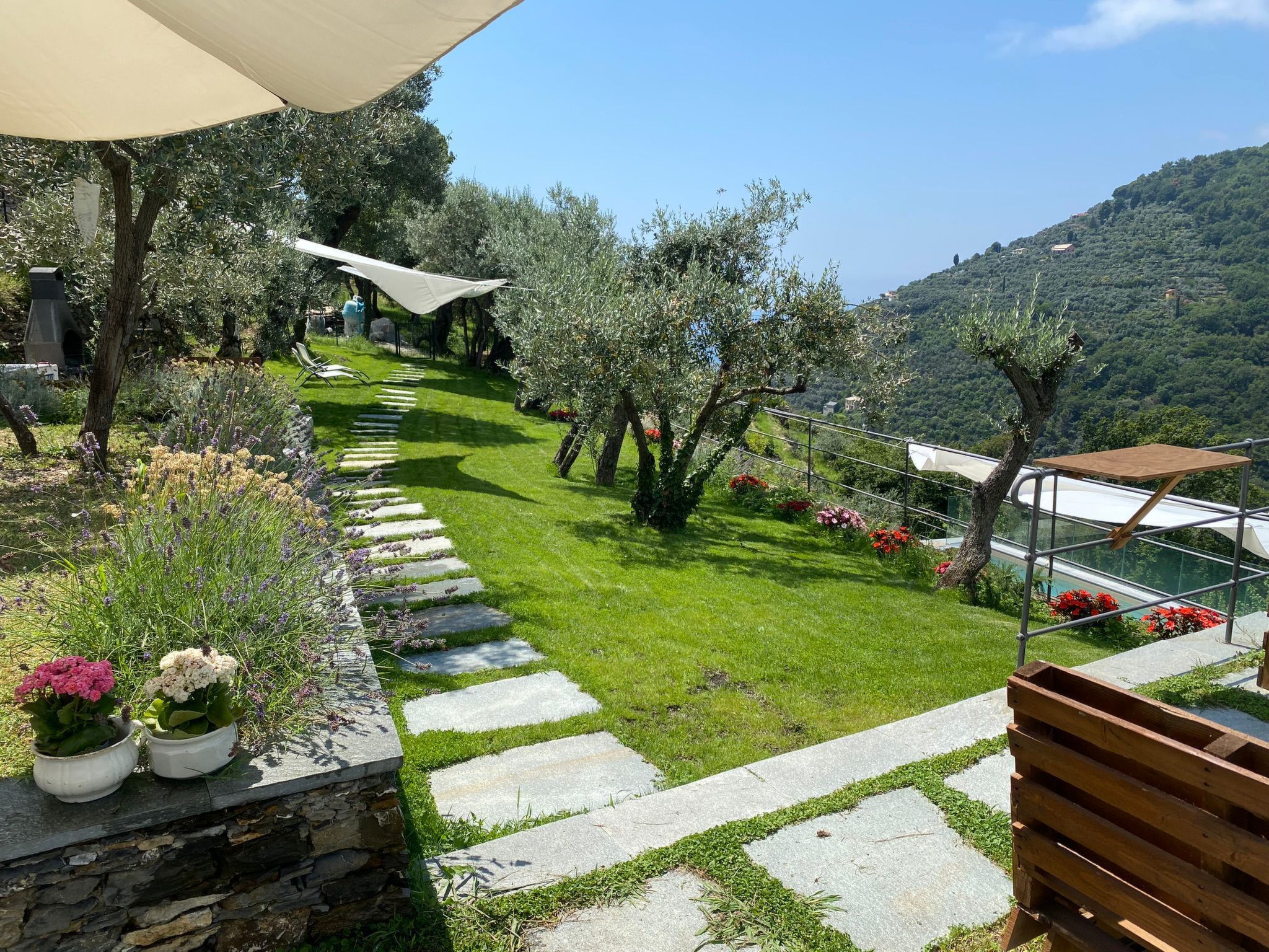 Ein-Zimmer-Wohnung 'Villa Camilla-Dedans