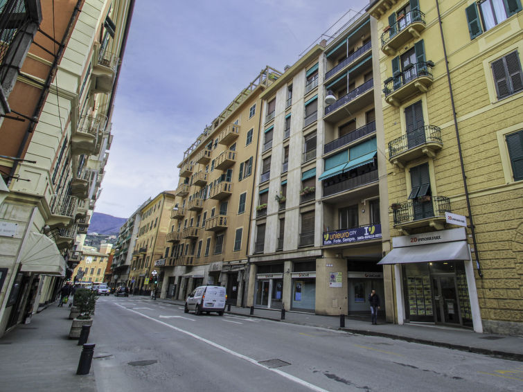 2-persoons appartement Rosso in het centrum van Rapallo aan zee in Rapallo