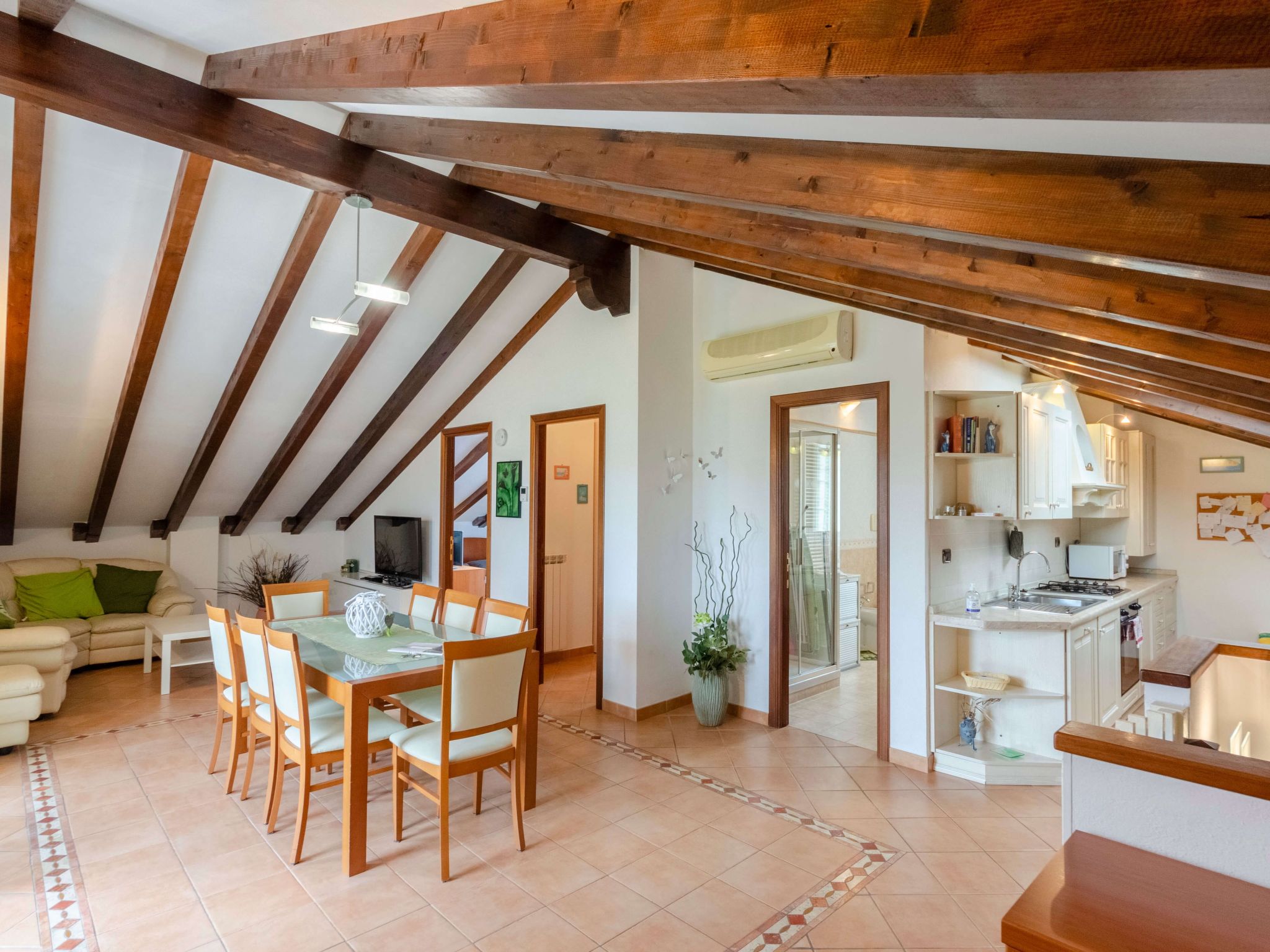 Ca du Pescou Charmantes Dachgeschoss in San Massimo