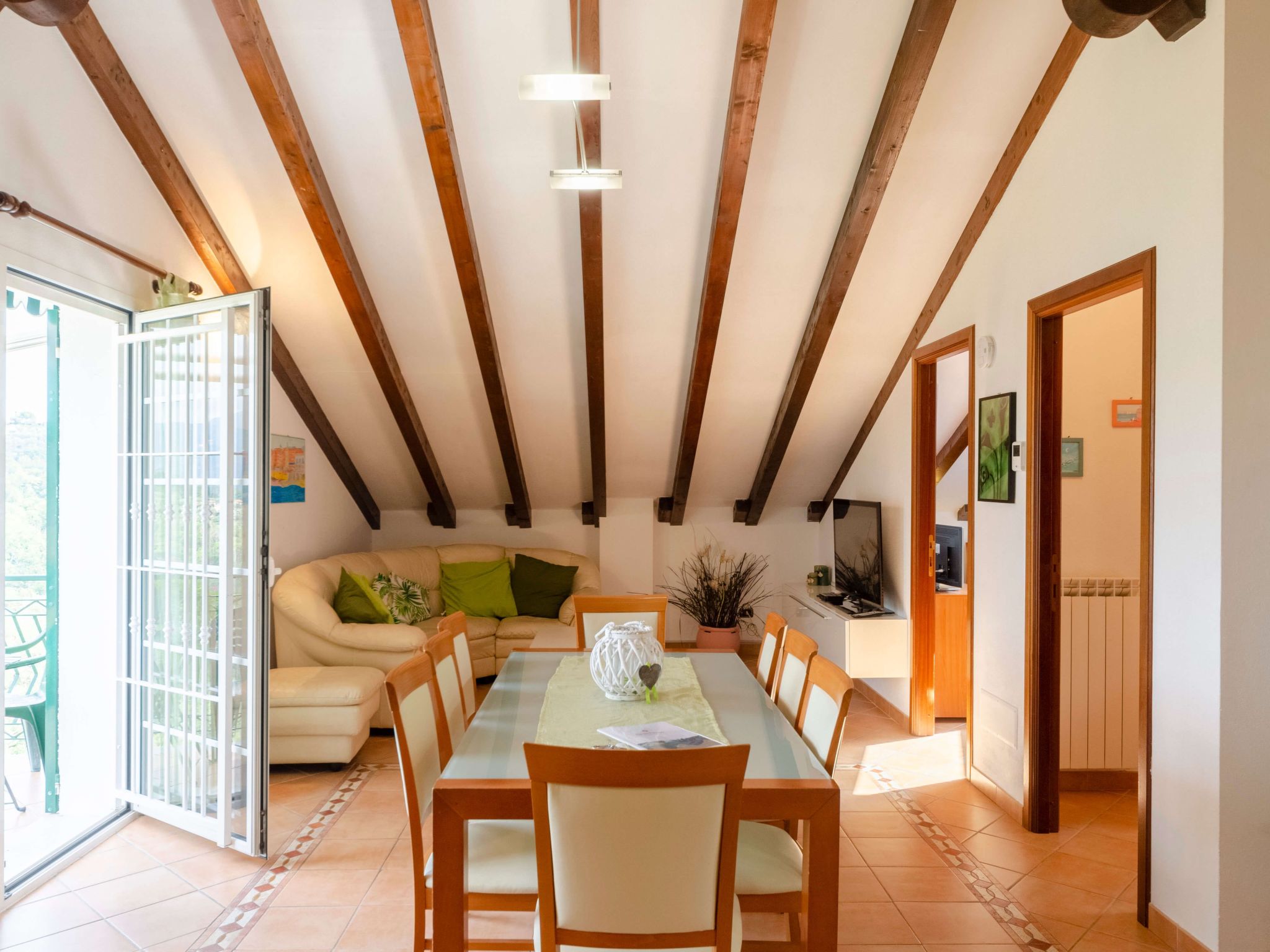 Ca du Pescou Charmantes Dachgeschoss in San Massimo