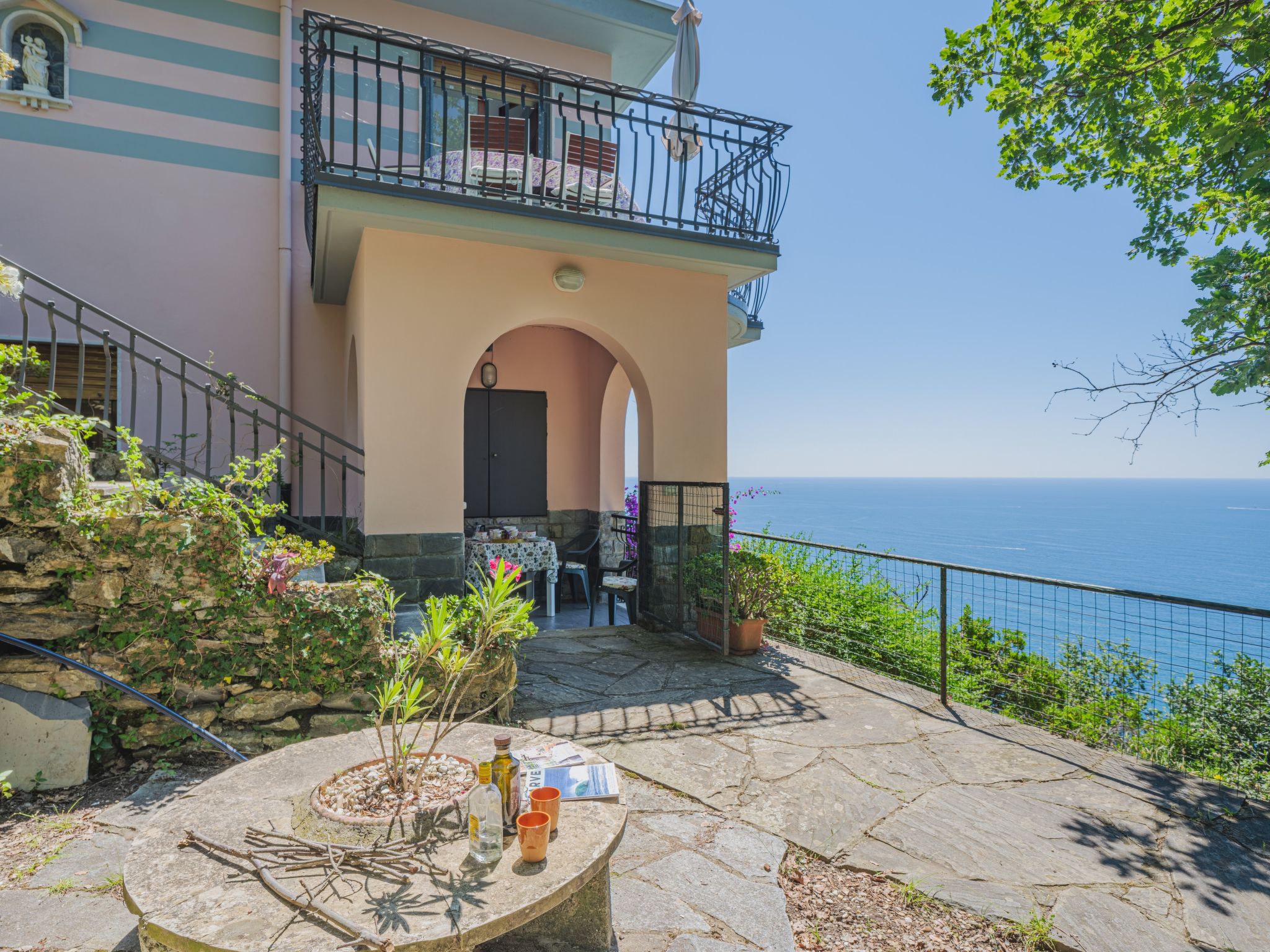 Ferienhaus in Zoagli (Italien) und 1 Hund erlaubt