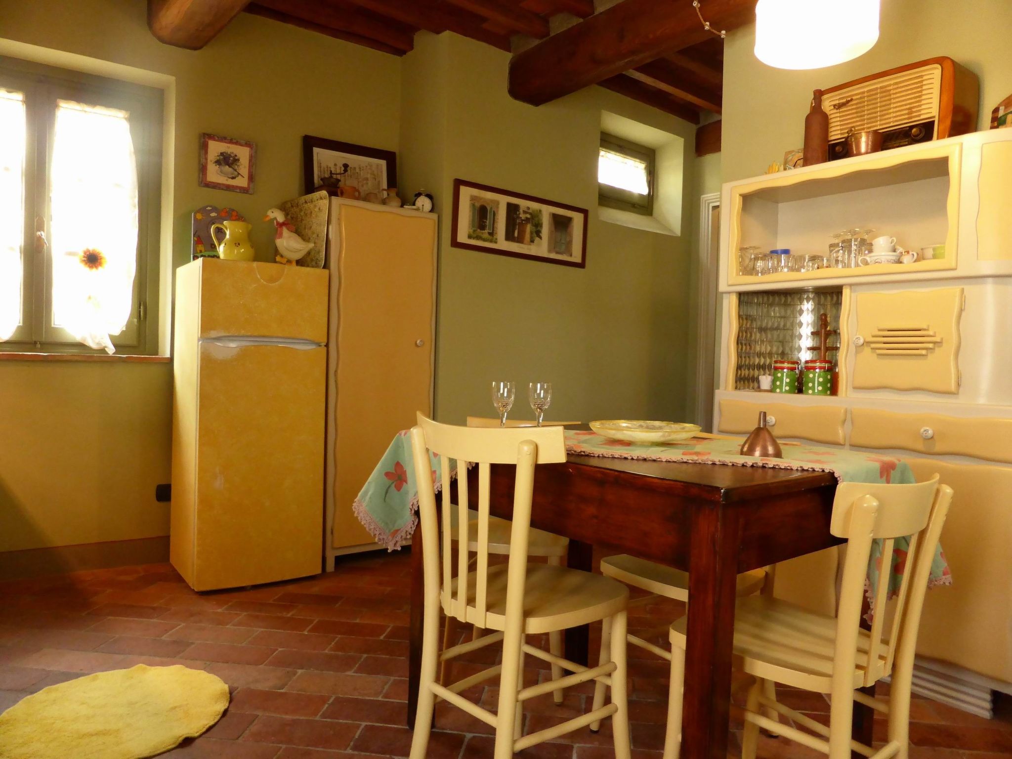 Haus mit Garten, Terrasse, in den Hügeln von Lucca-Drinnen