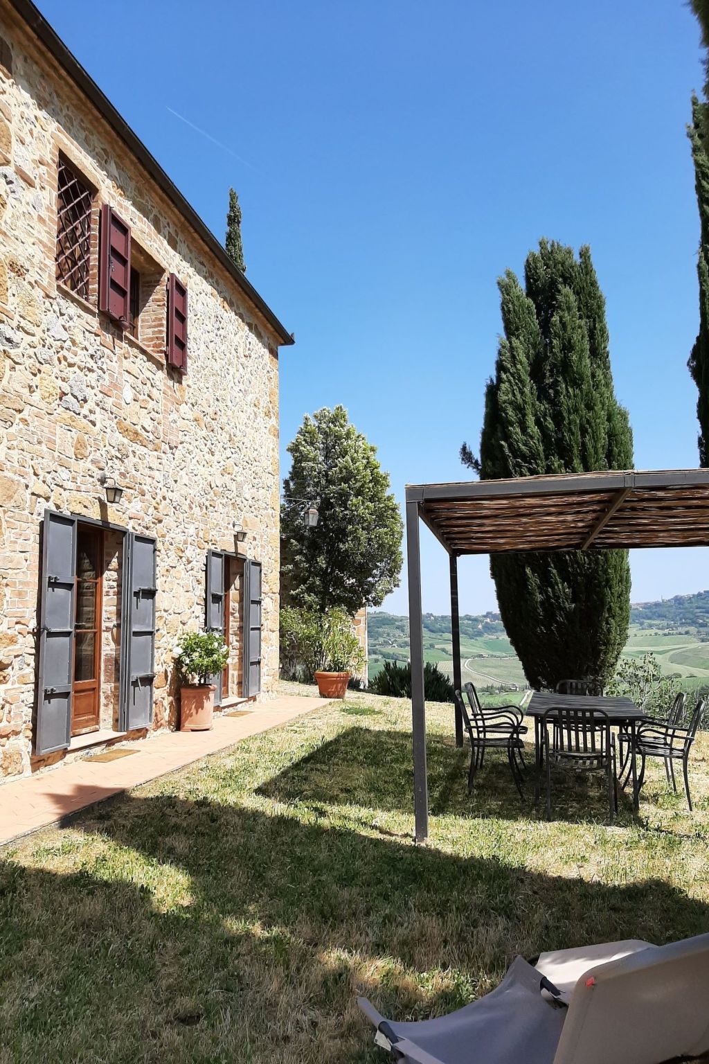 Haus Banditello, Blick auf das Tal von Montepulciano-Binnen